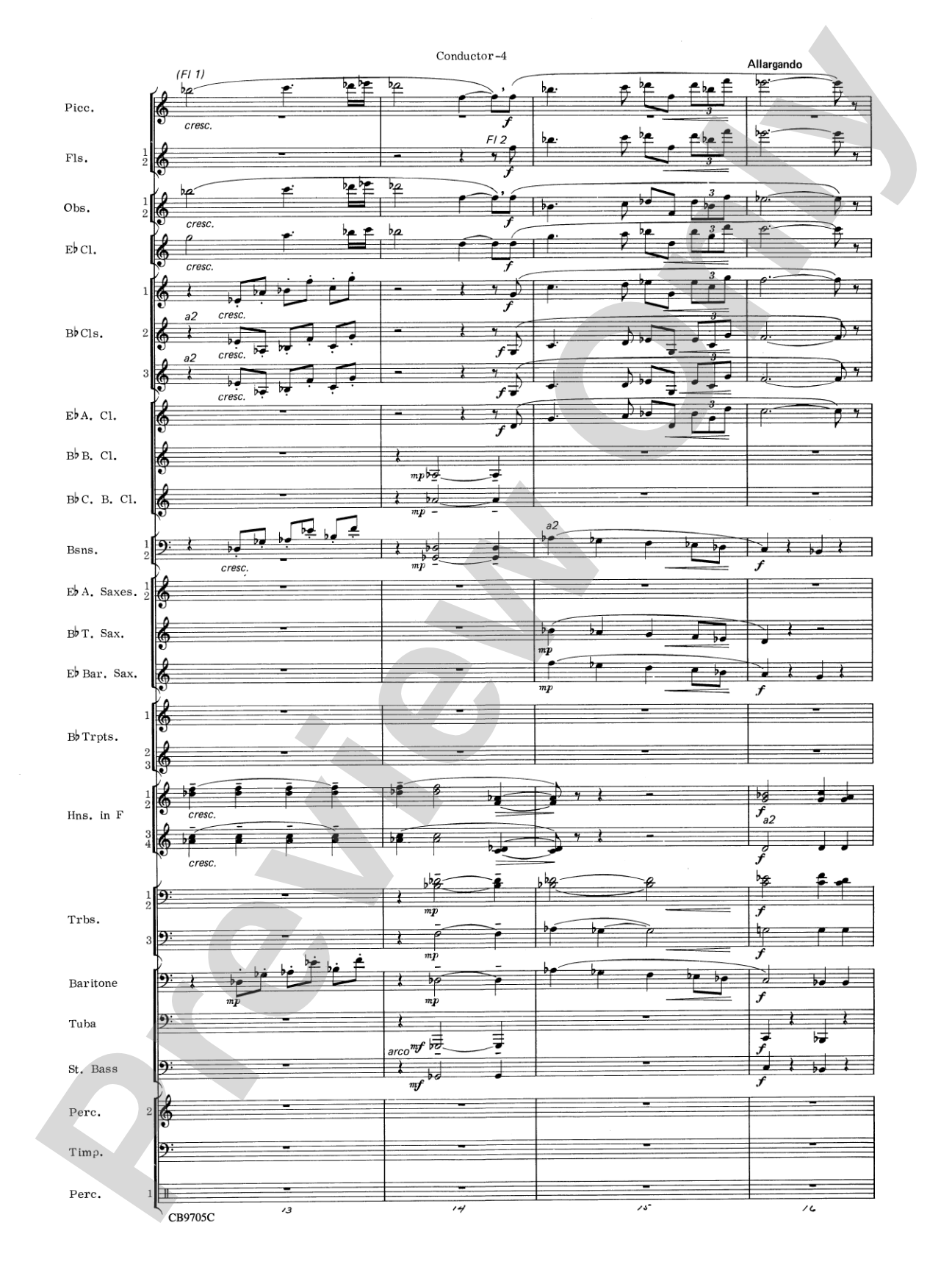 The Empire Strikes Back (Finale): Concert Band Conductor Score & Parts