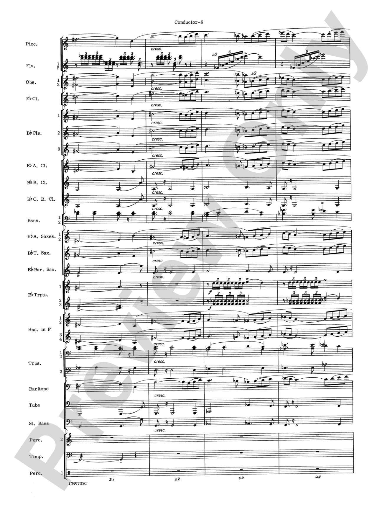 The Empire Strikes Back (Finale): Concert Band Conductor Score & Parts