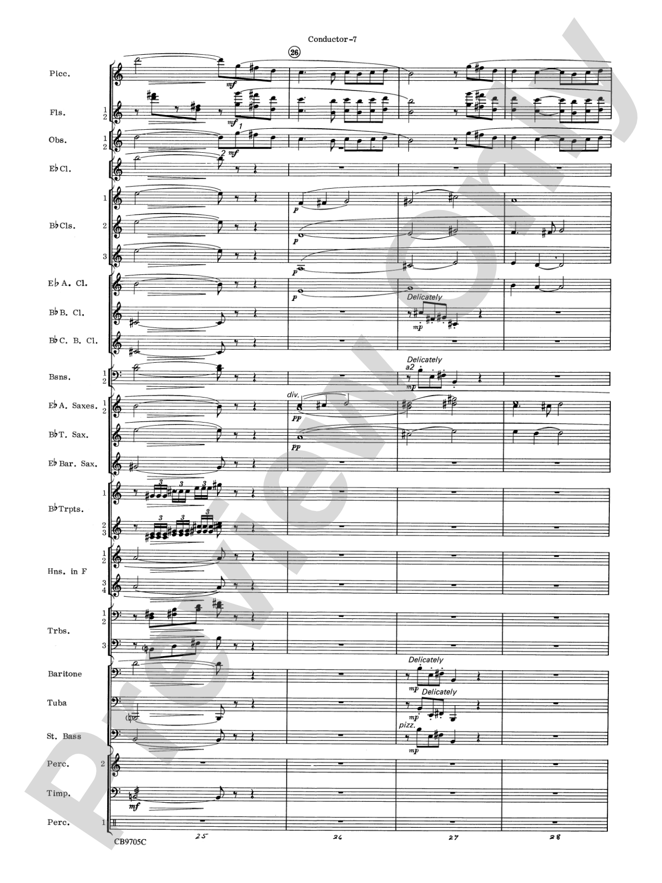 The Empire Strikes Back (Finale): Concert Band Conductor Score & Parts