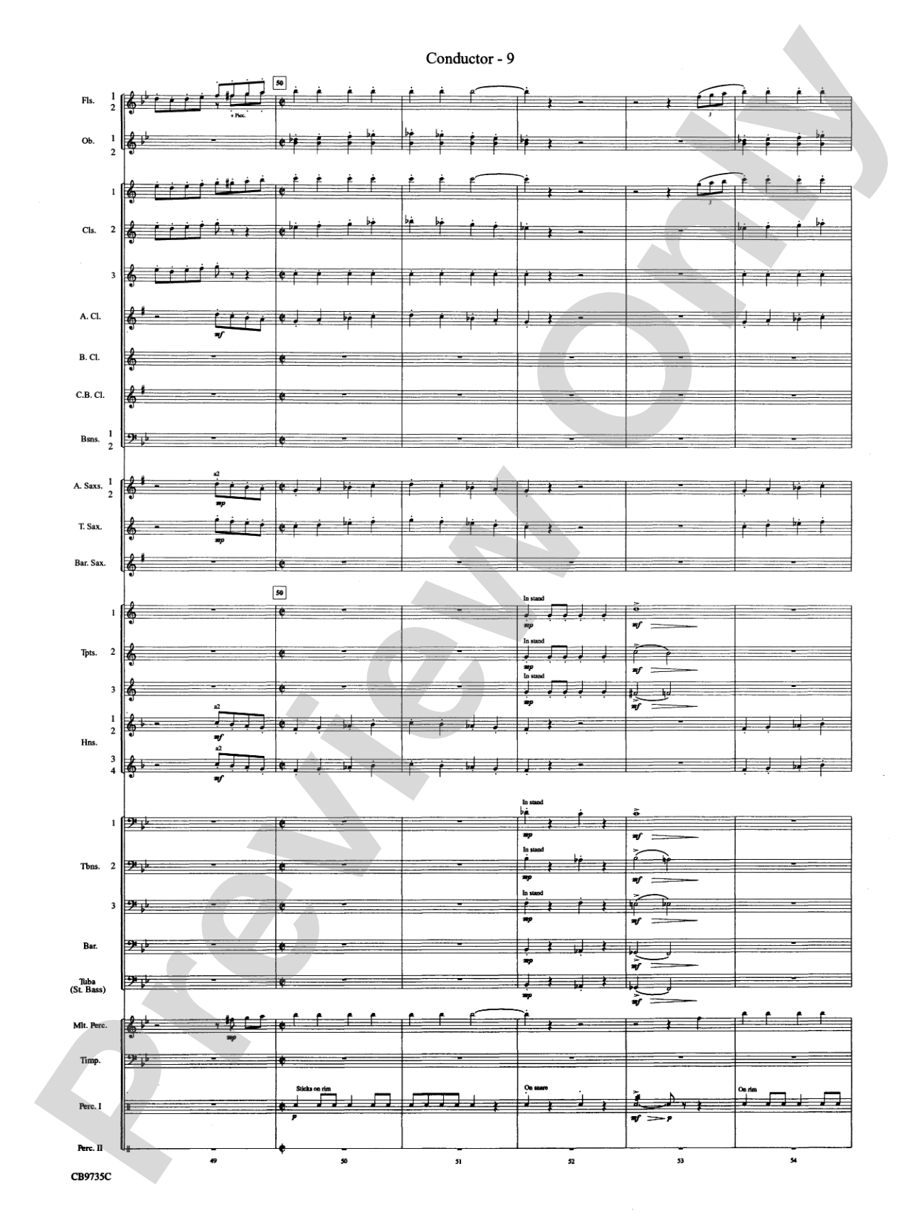 Strike Up the Band: Concert Band Conductor Score & Parts