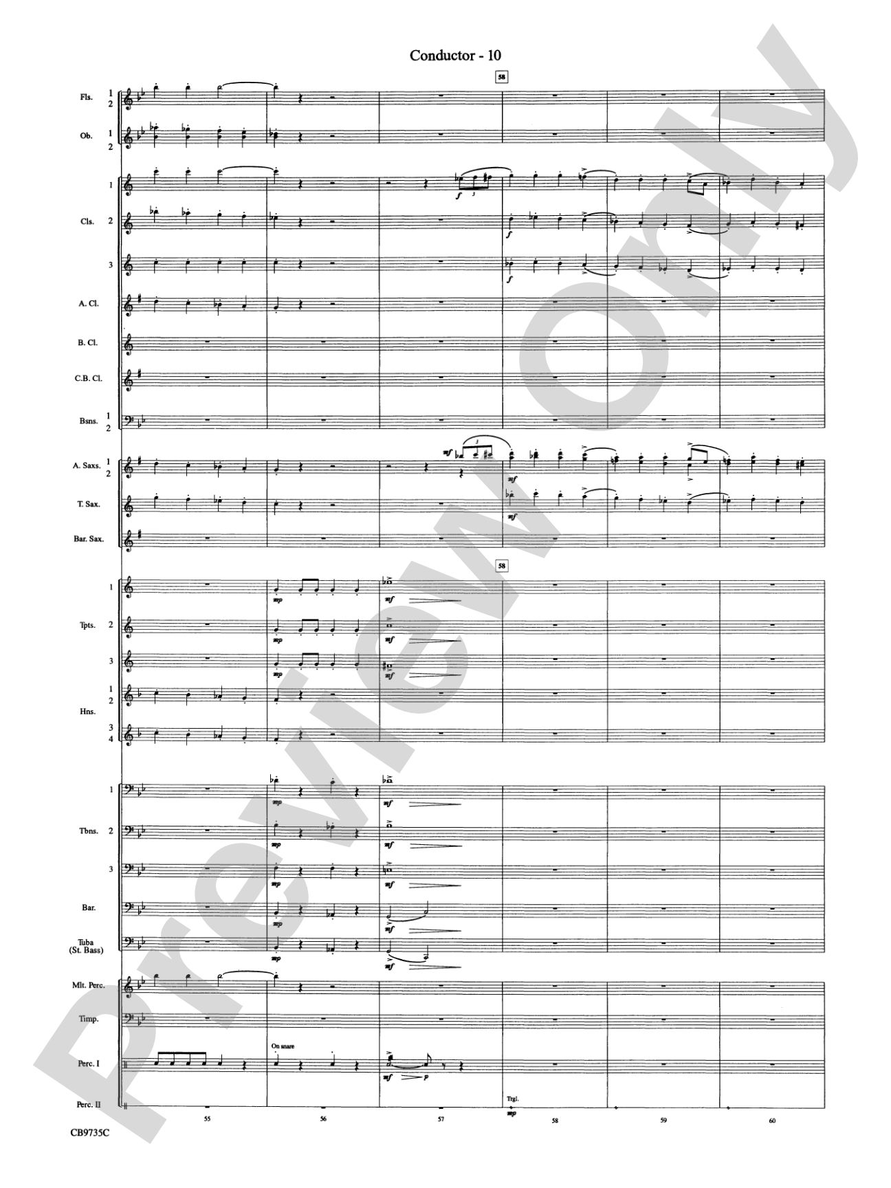 Strike Up the Band: Concert Band Conductor Score & Parts