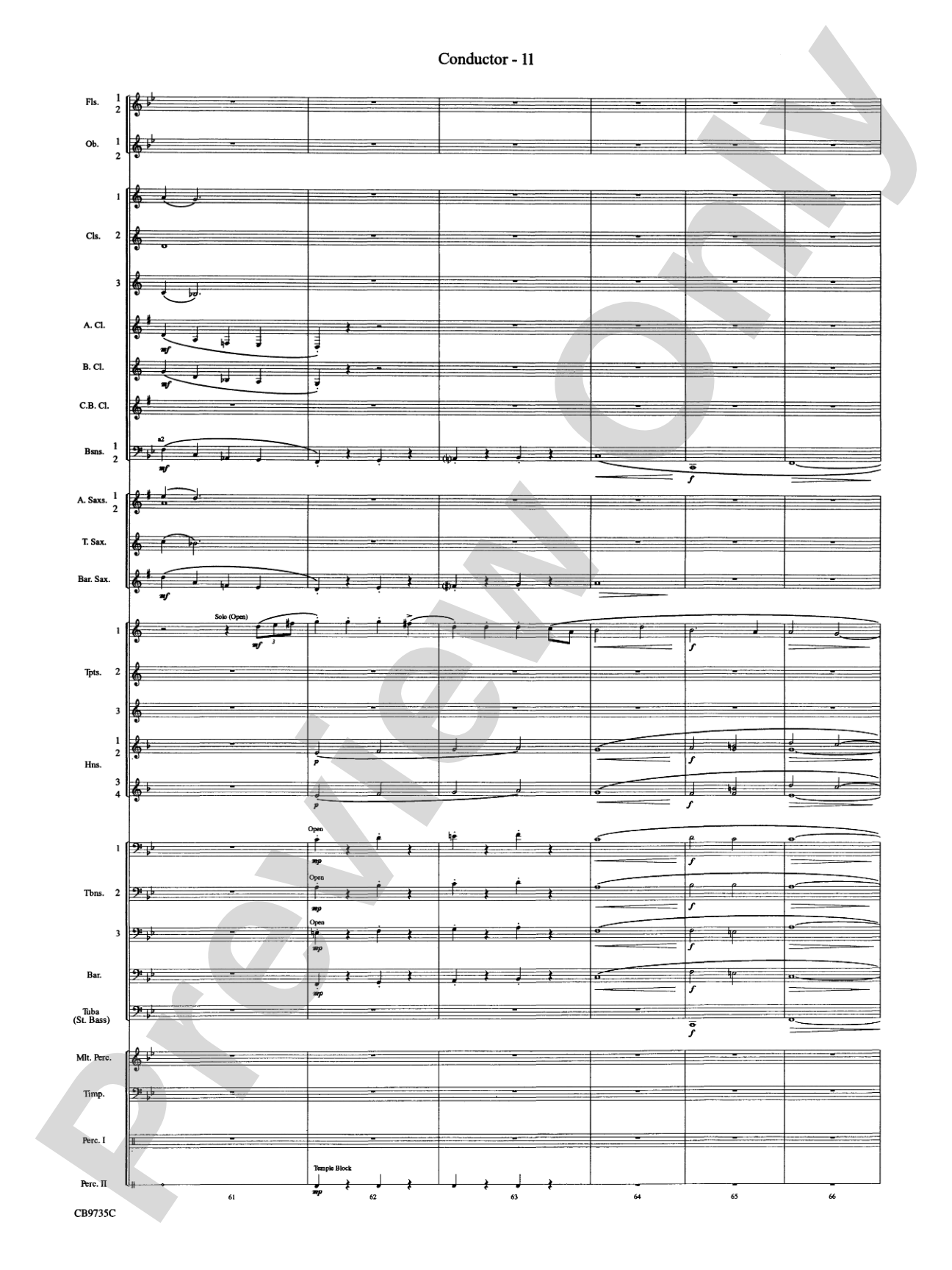 Strike Up the Band: Concert Band Conductor Score & Parts