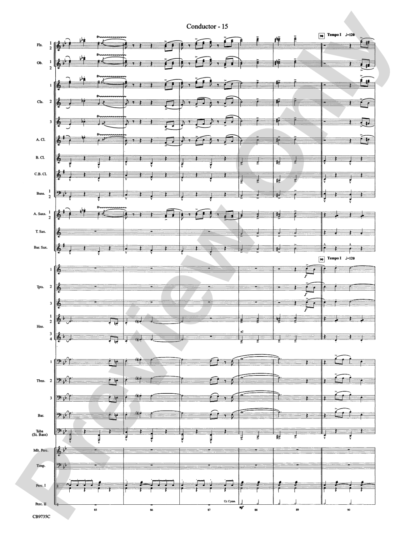 Strike Up the Band: Concert Band Conductor Score & Parts