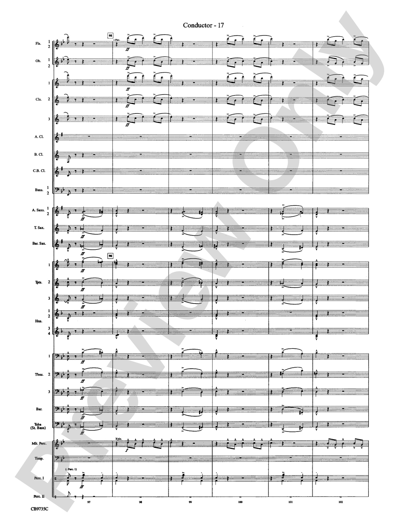 Strike Up the Band: Concert Band Conductor Score & Parts