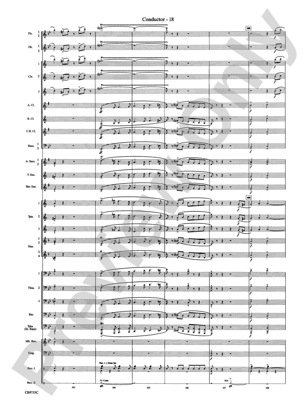 Strike Up the Band: Concert Band Conductor Score & Parts