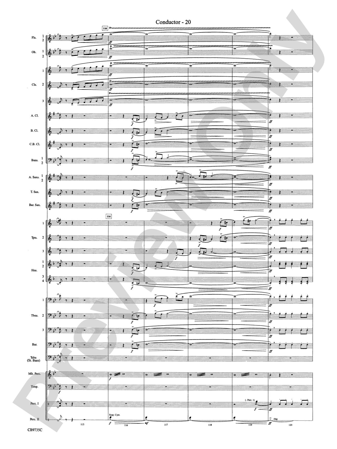 Strike Up the Band: Concert Band Conductor Score & Parts
