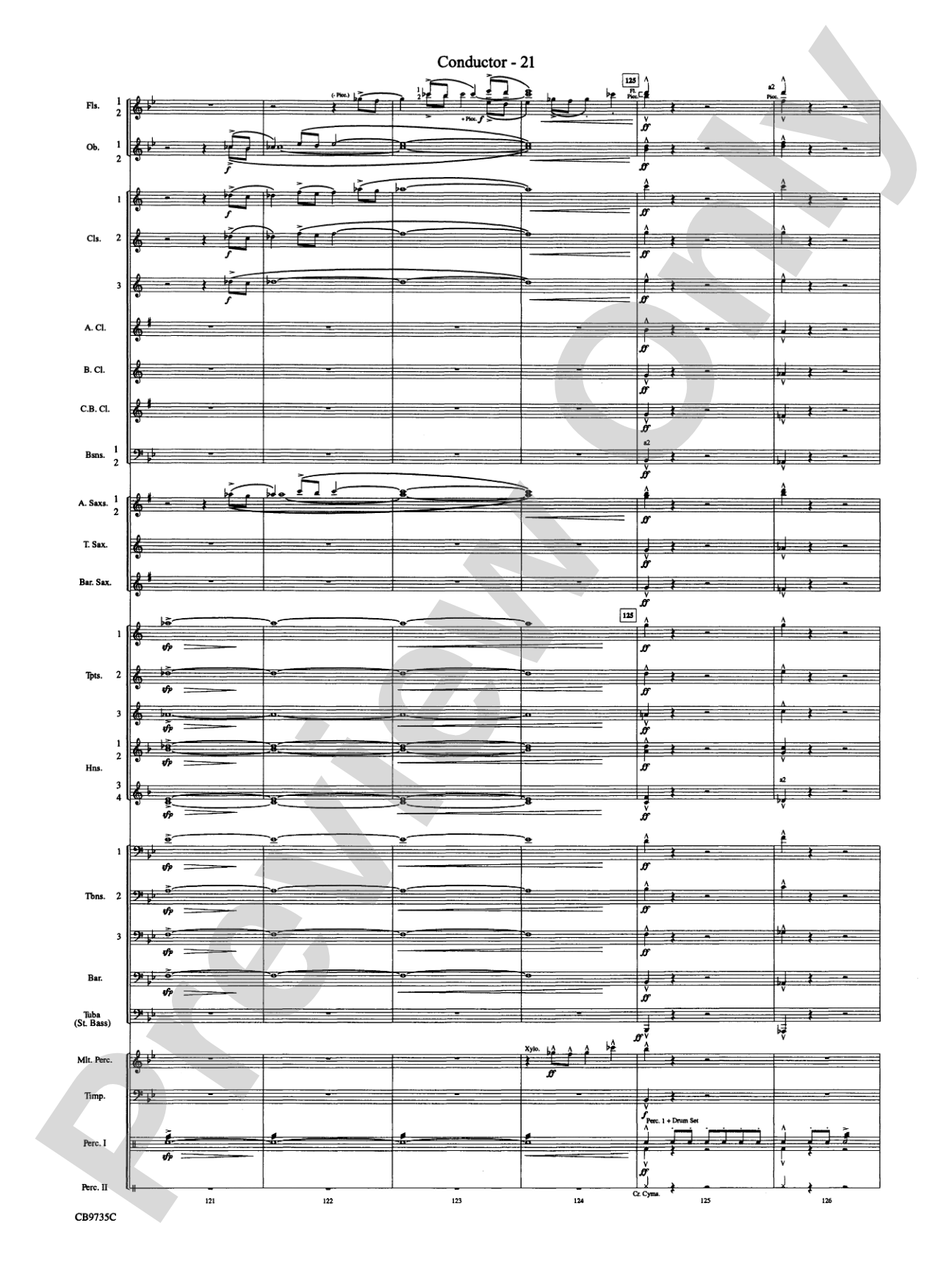 Strike Up the Band: Concert Band Conductor Score & Parts