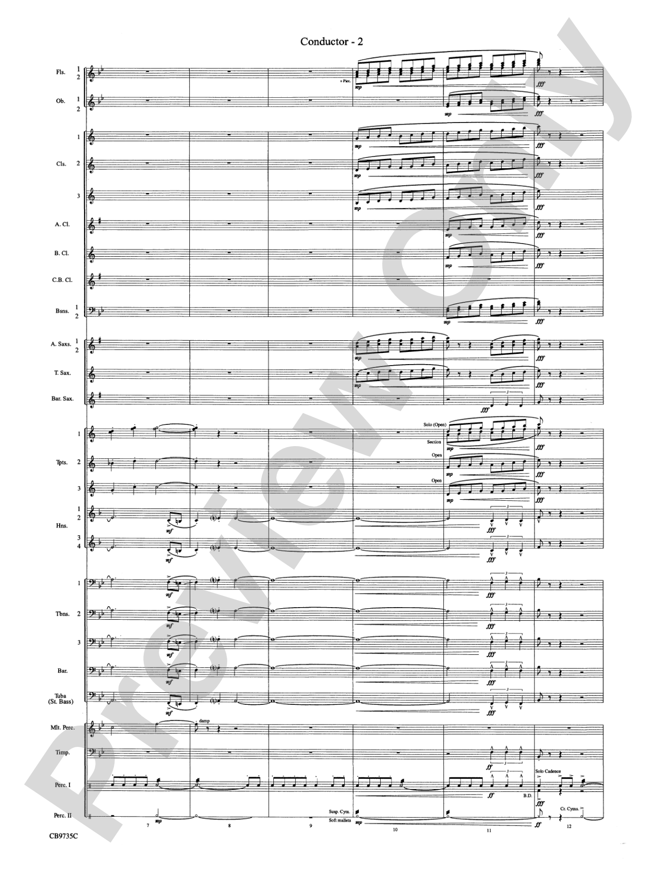 Strike Up the Band: Concert Band Conductor Score & Parts