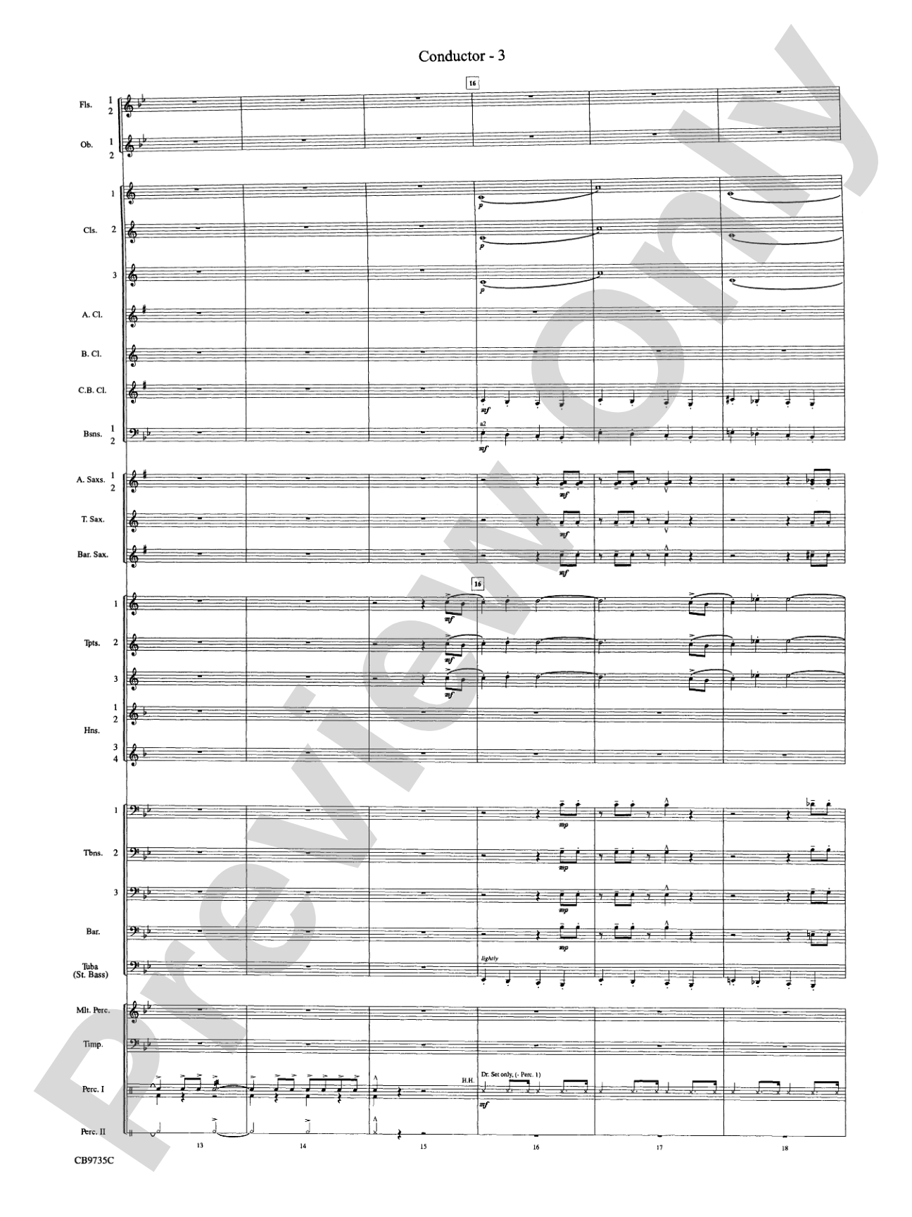 Strike Up the Band: Concert Band Conductor Score & Parts