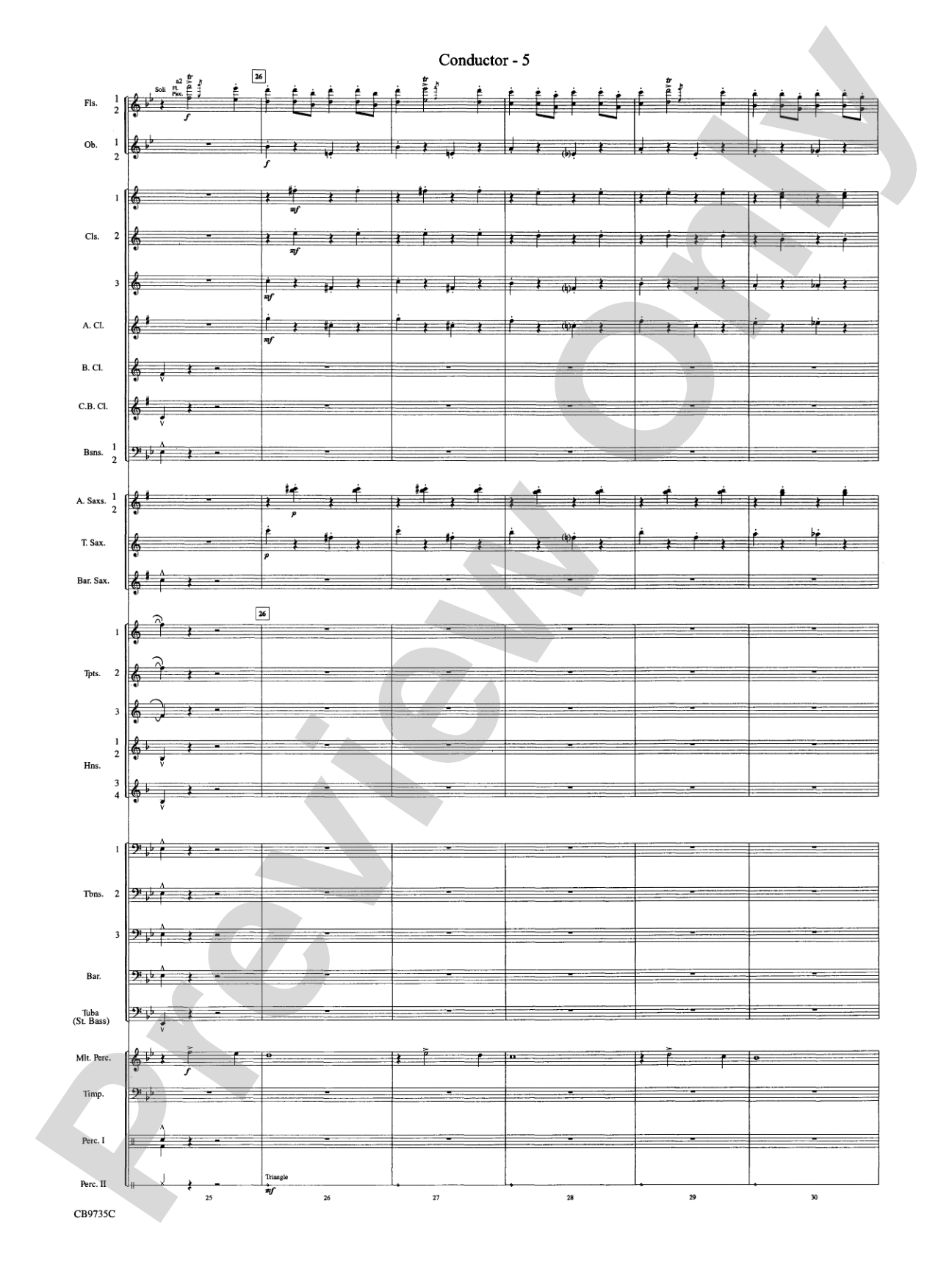 Strike Up the Band: Concert Band Conductor Score & Parts