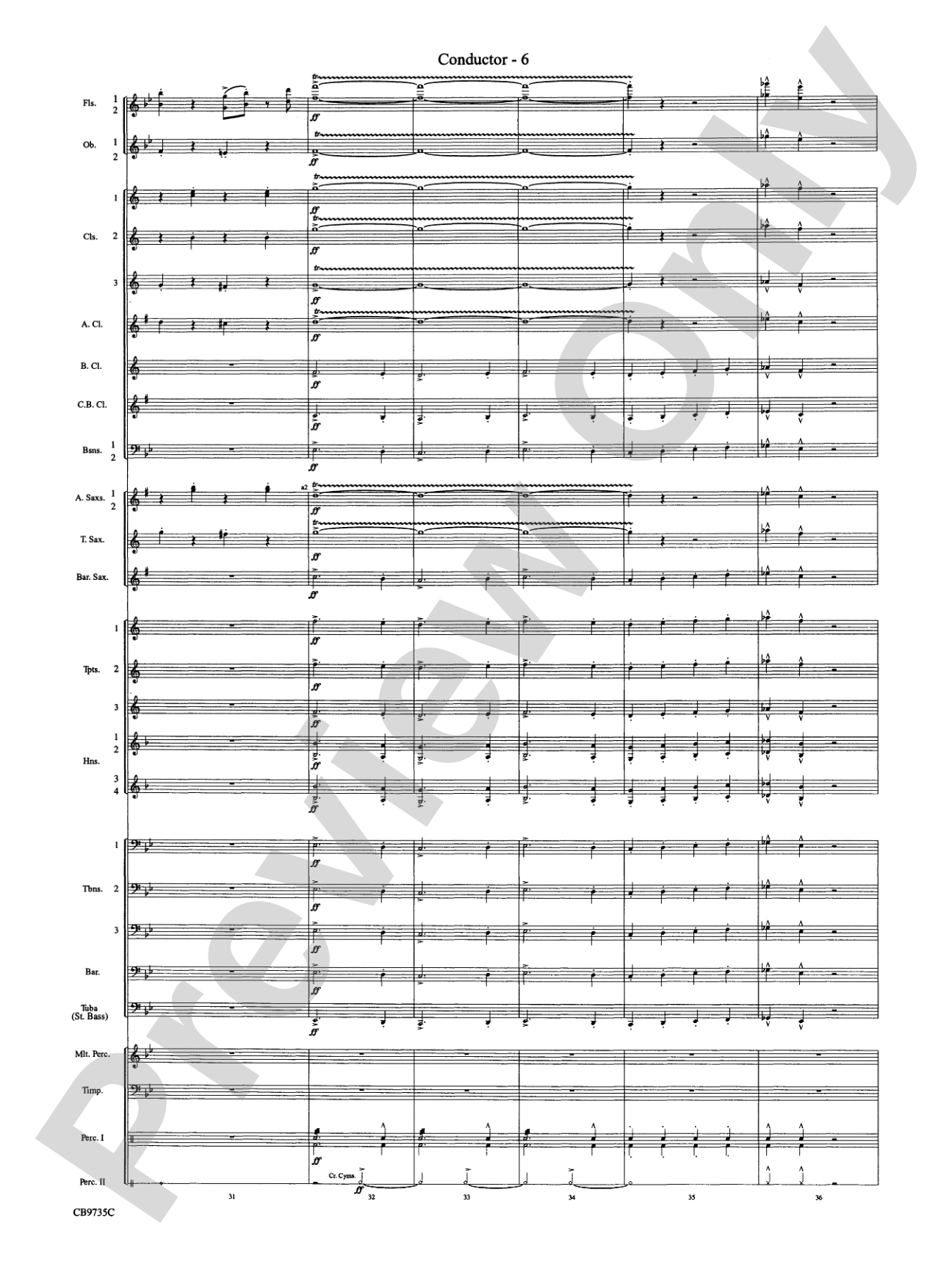 Strike Up the Band: Concert Band Conductor Score & Parts