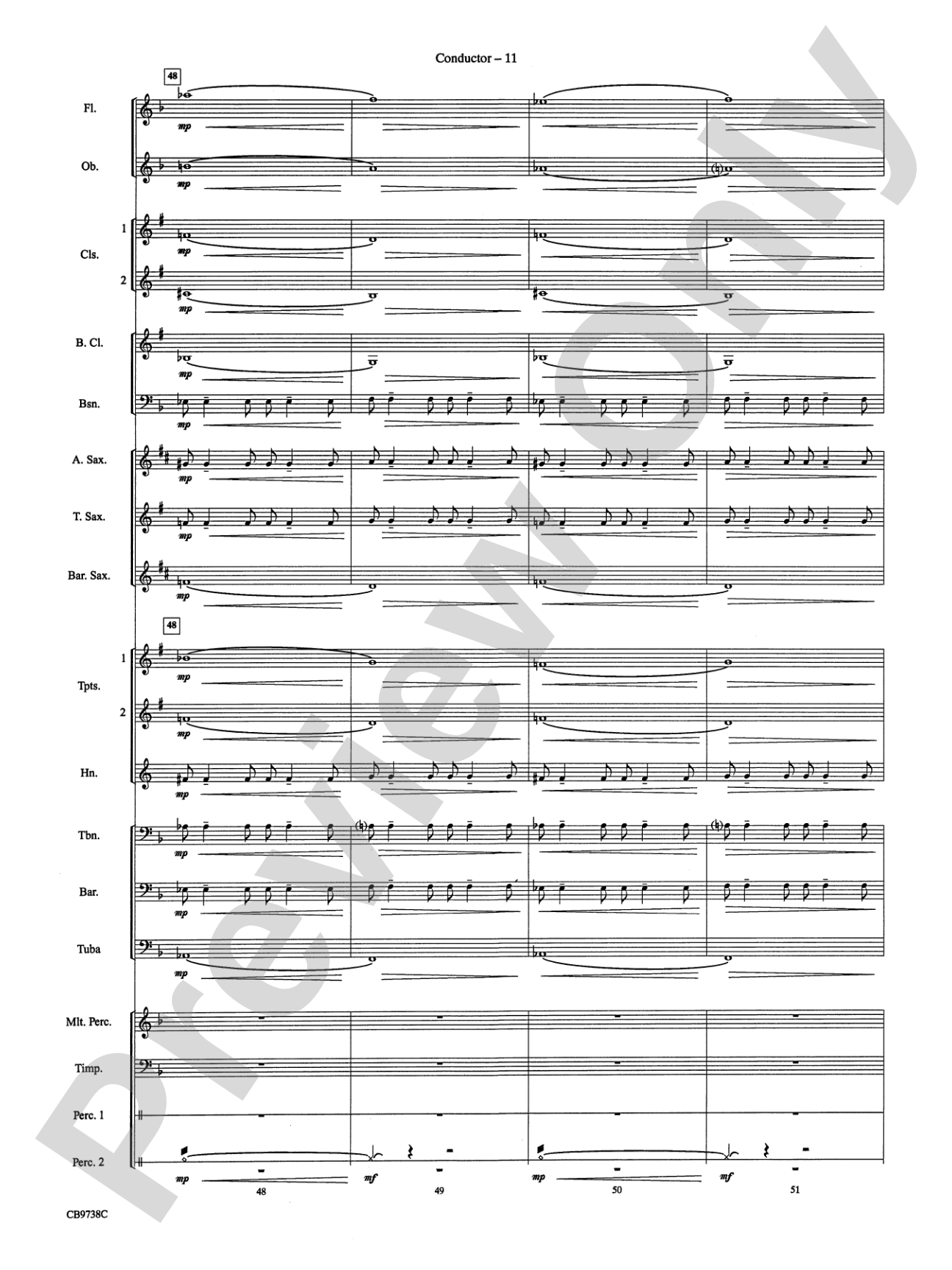 Batman Theme: Concert Band Conductor Score & Parts