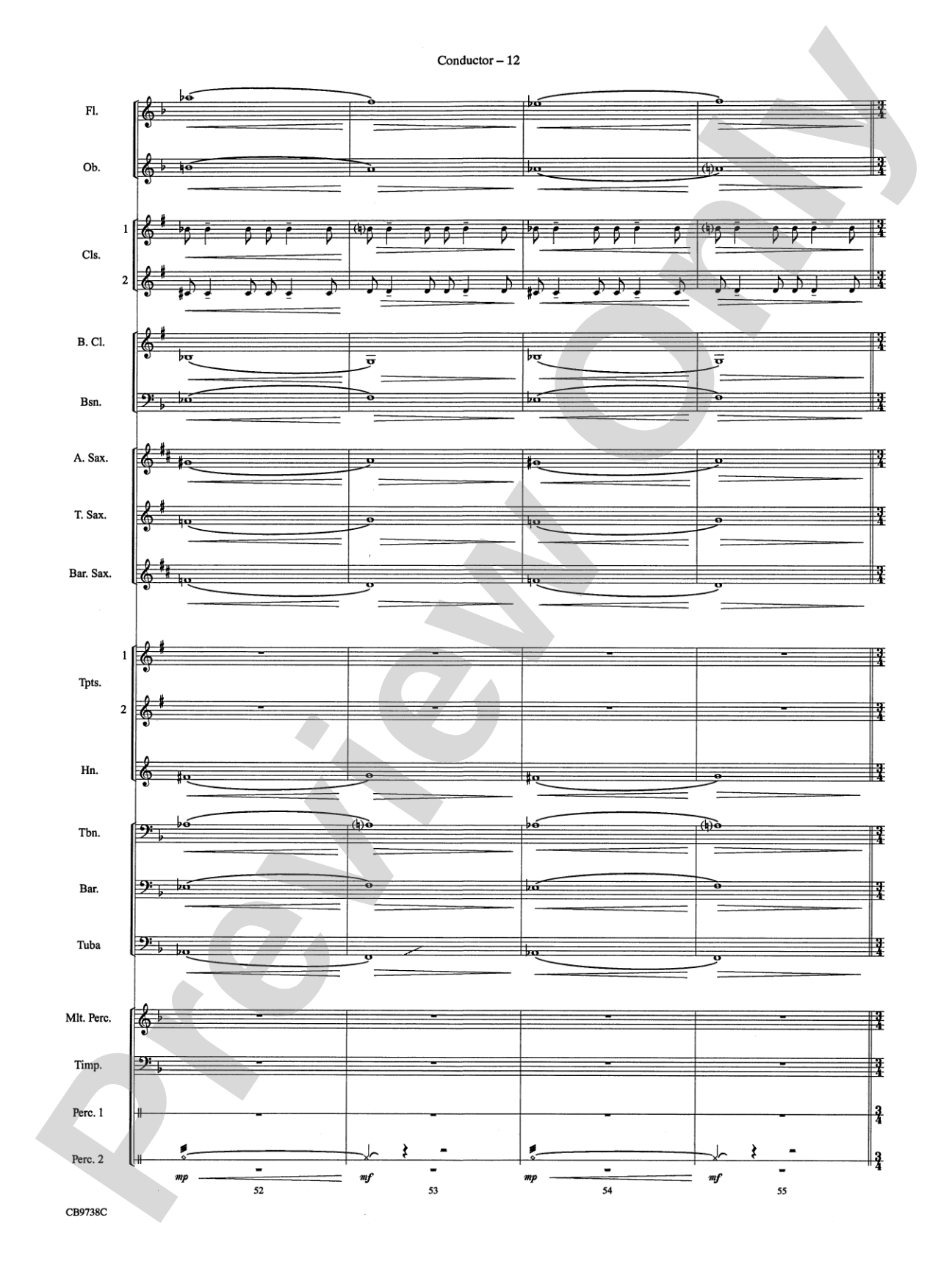Batman Theme: Concert Band Conductor Score & Parts