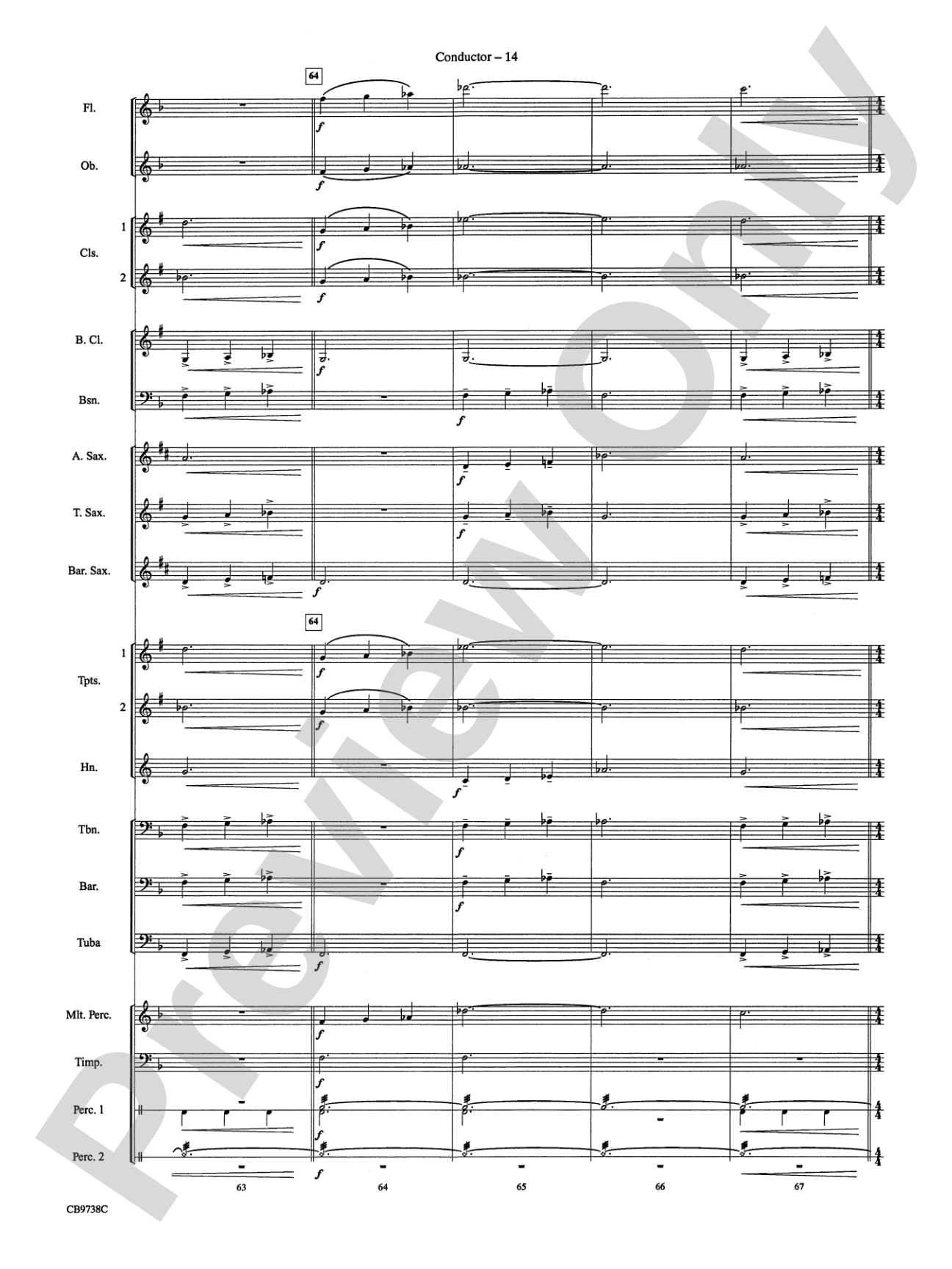 Batman Theme: Concert Band Conductor Score & Parts