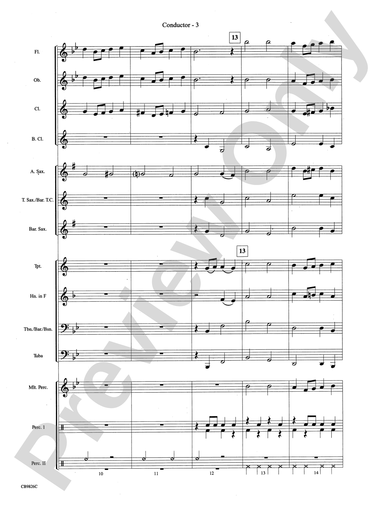Over the Rainbow: Concert Band Conductor Score & Parts
