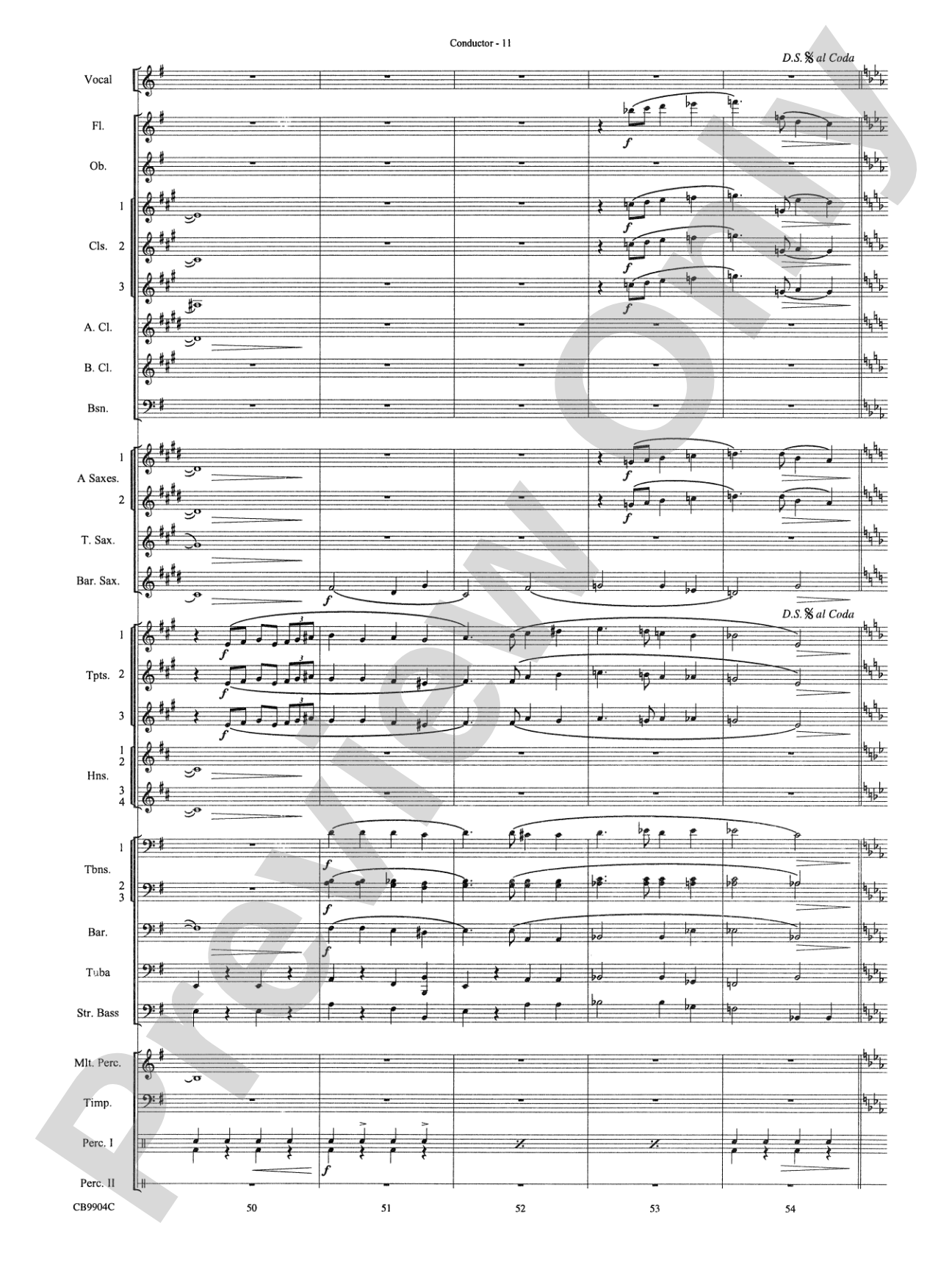 Embraceable You: Concert Band Conductor Score & Parts