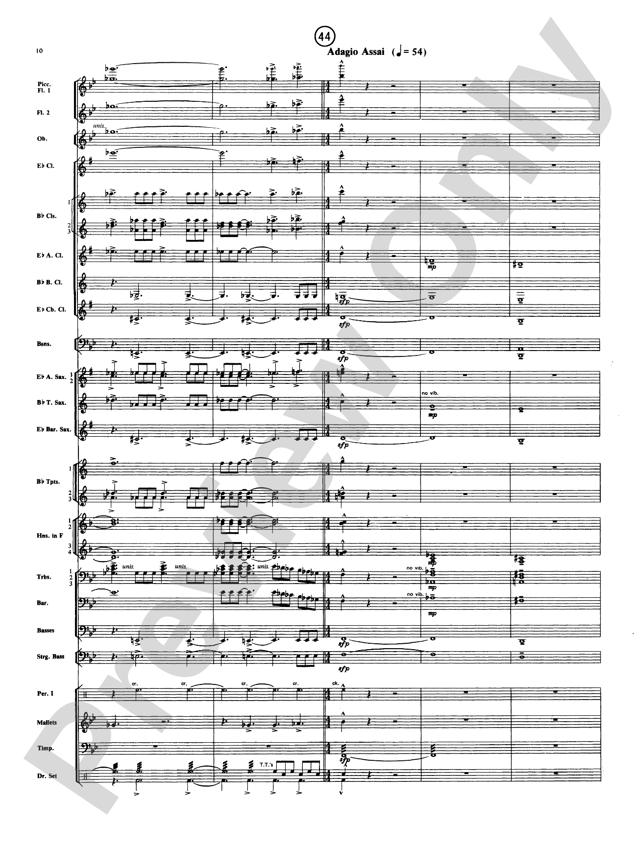 Superman: Concert Band Conductor Score & Parts