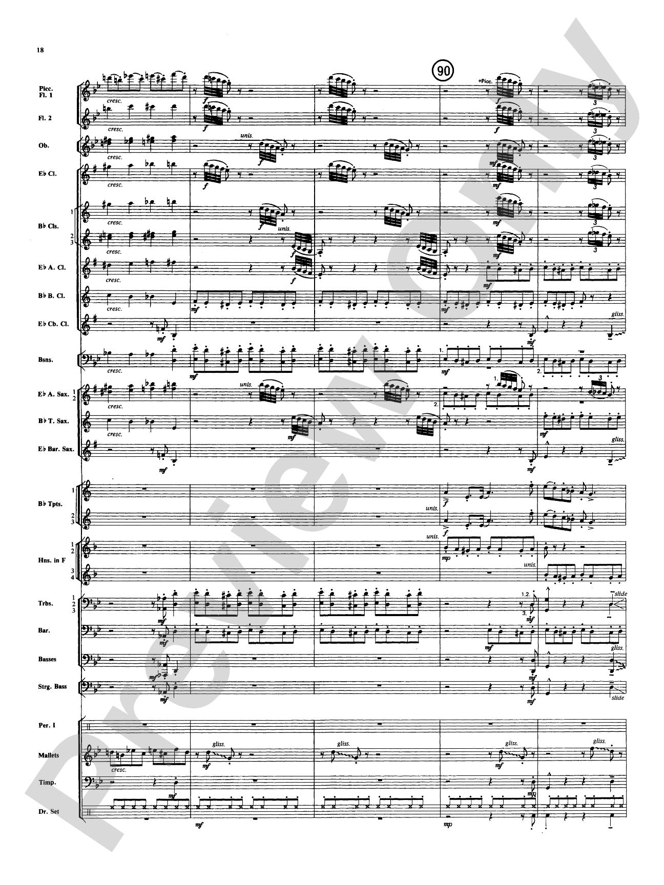 Superman: Concert Band Conductor Score & Parts