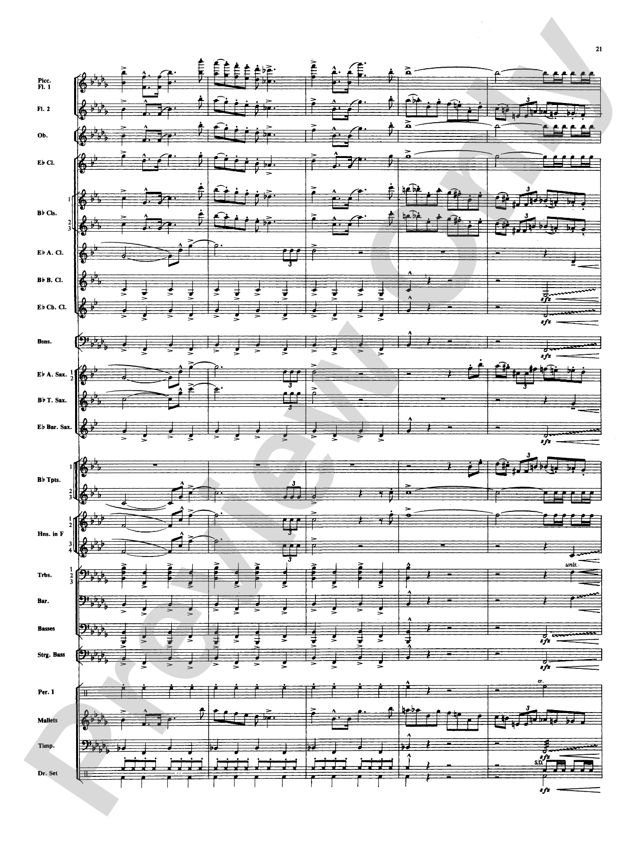 Superman: Concert Band Conductor Score & Parts
