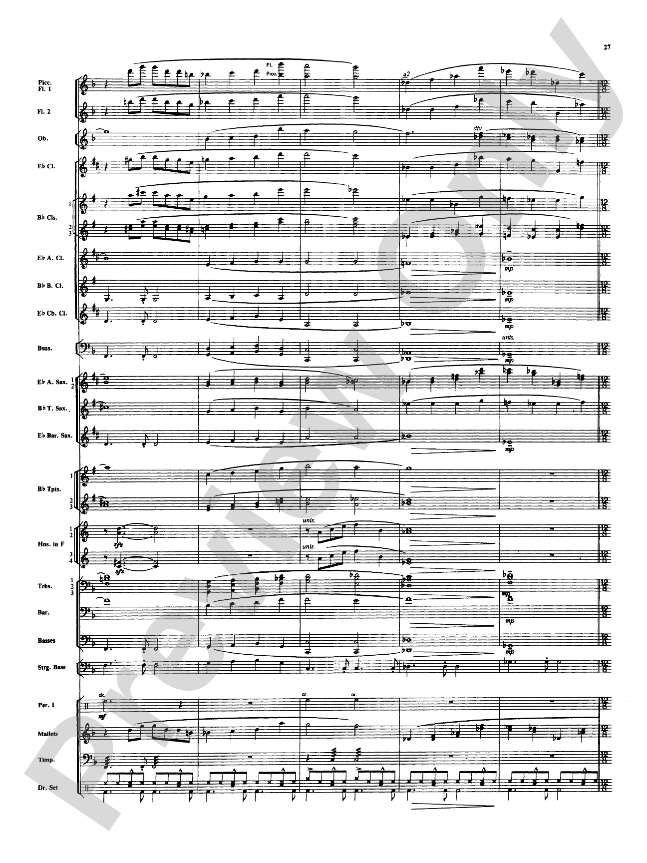 Superman: Concert Band Conductor Score & Parts