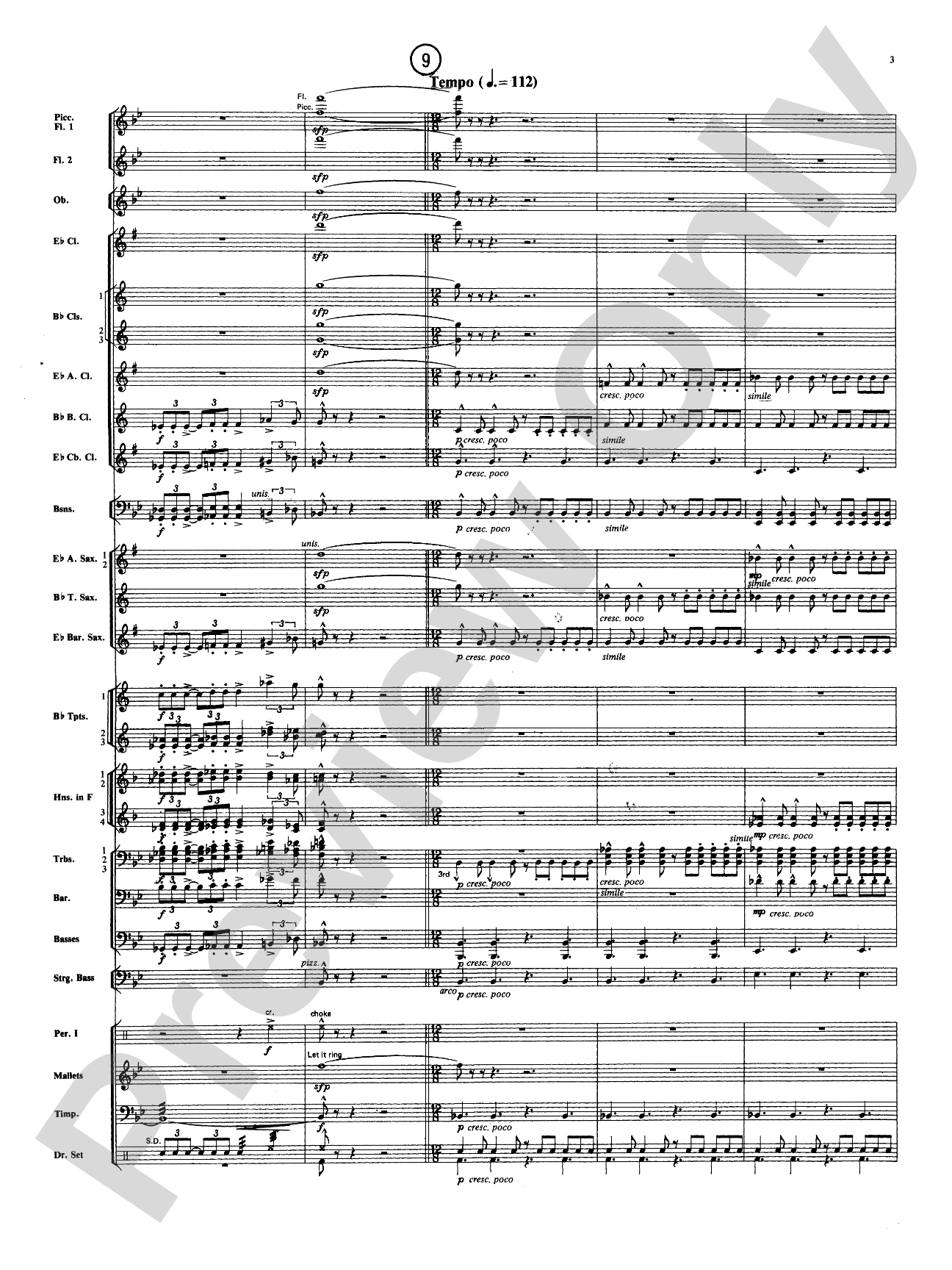 Superman: Concert Band Conductor Score & Parts