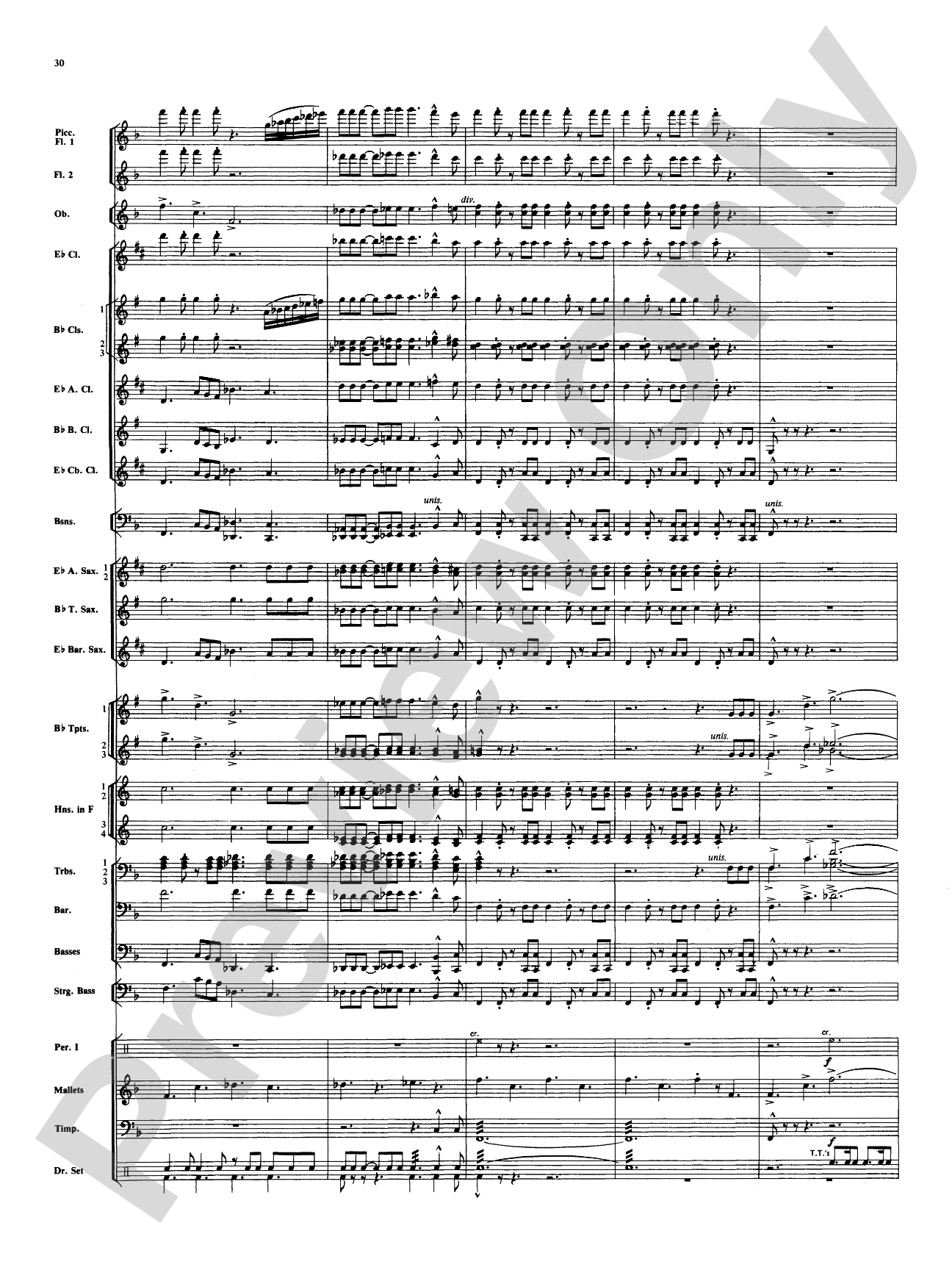 Superman: Concert Band Conductor Score & Parts