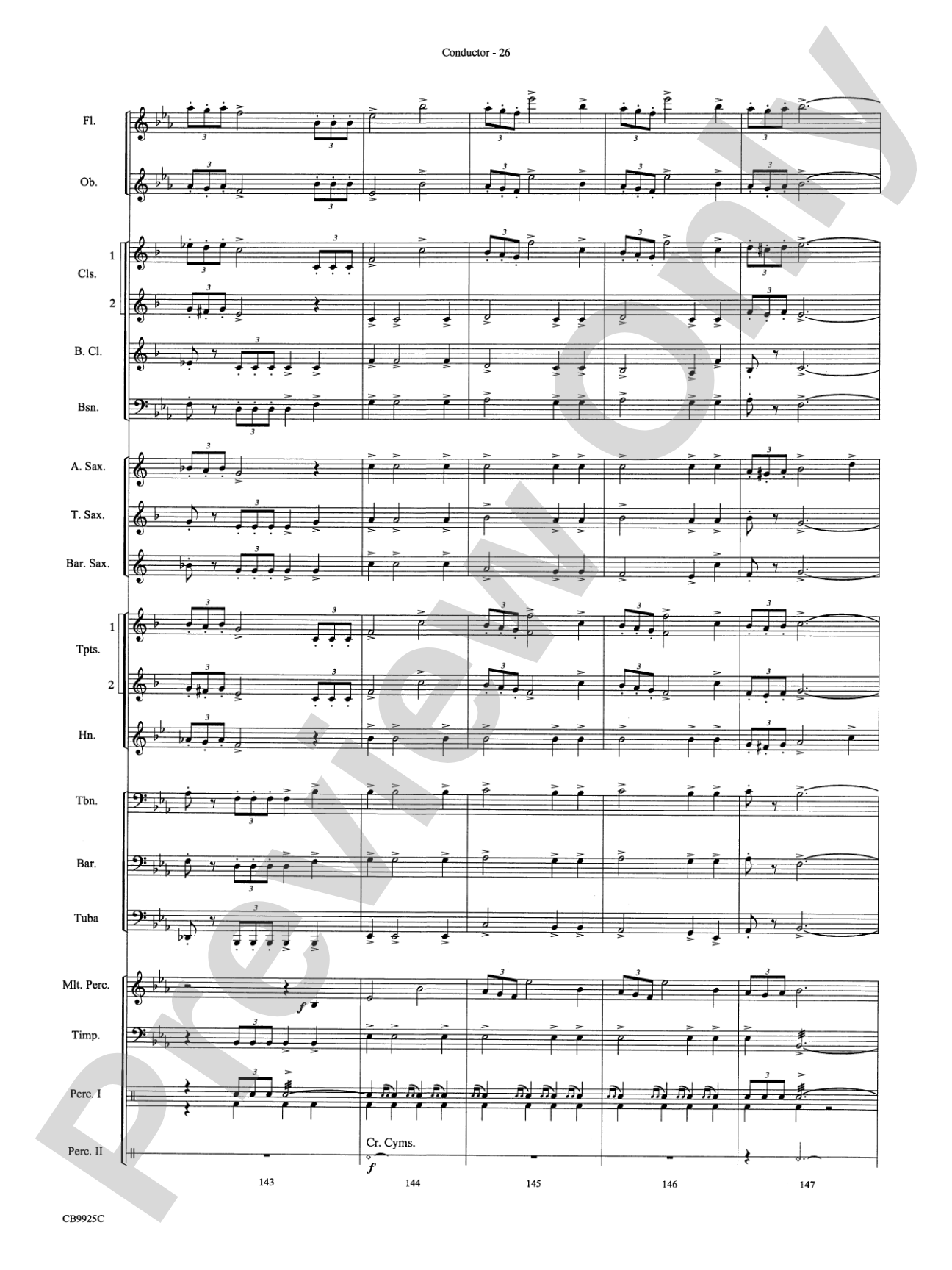 Star Wars®: Episode I The Phantom Menace, Highlights from: Concert Band Conductor Score & Parts