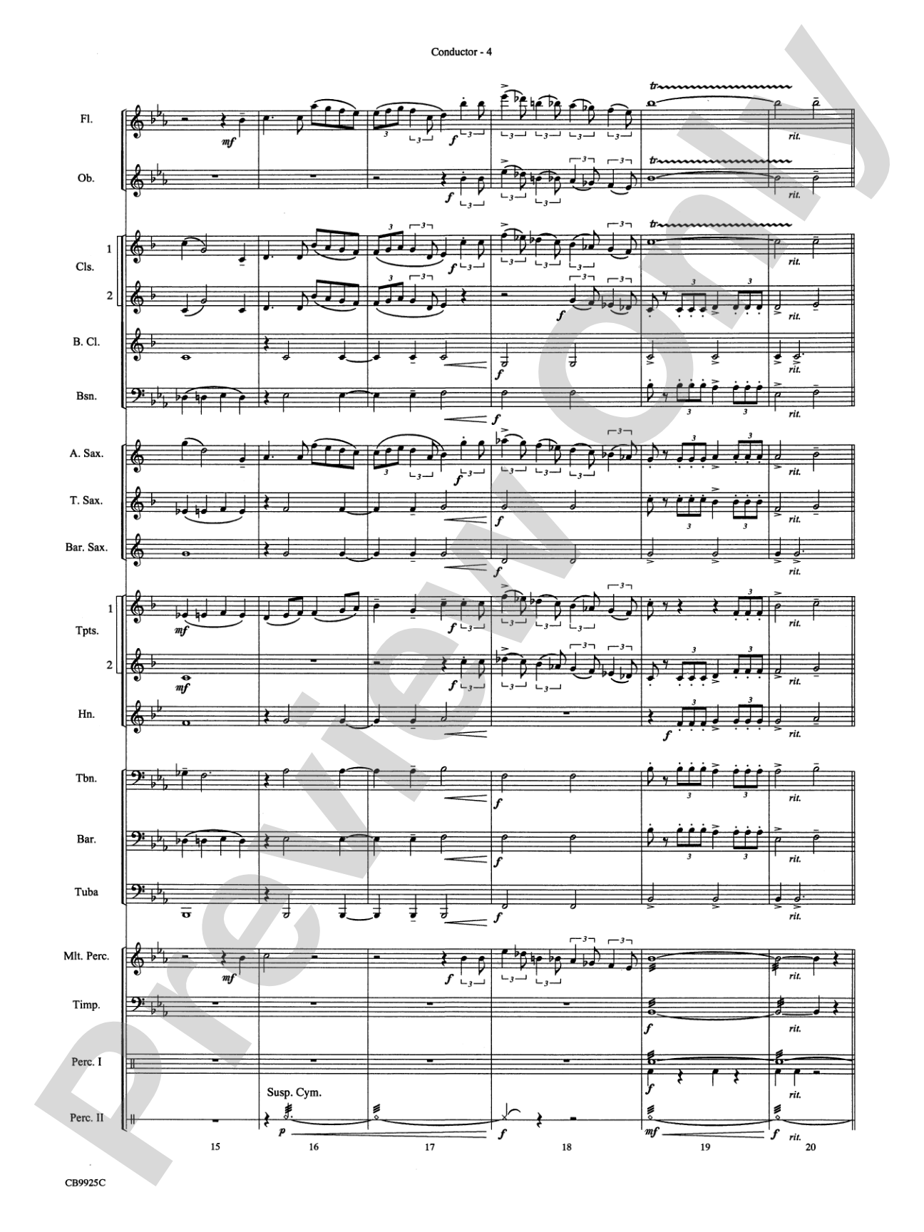 Star Wars®: Episode I The Phantom Menace, Highlights from: Concert Band Conductor Score & Parts