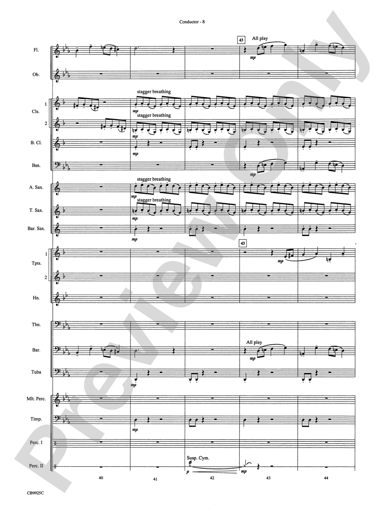 Star Wars®: Episode I The Phantom Menace, Highlights from: Concert Band Conductor Score & Parts