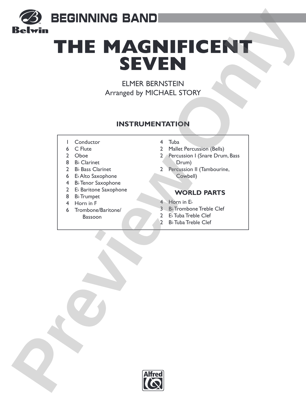 The Magnificent Seven: Score