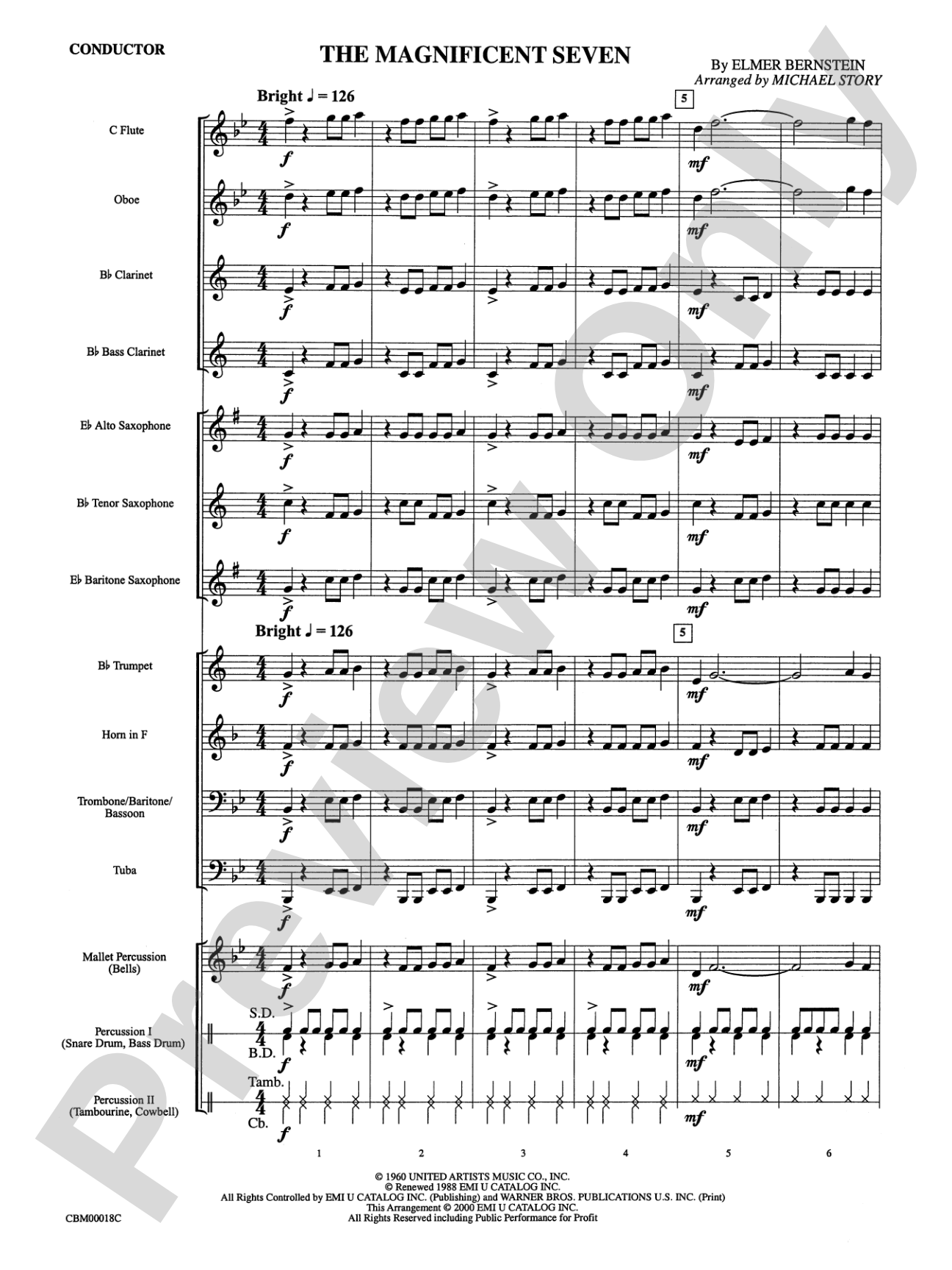 The Magnificent Seven: Score