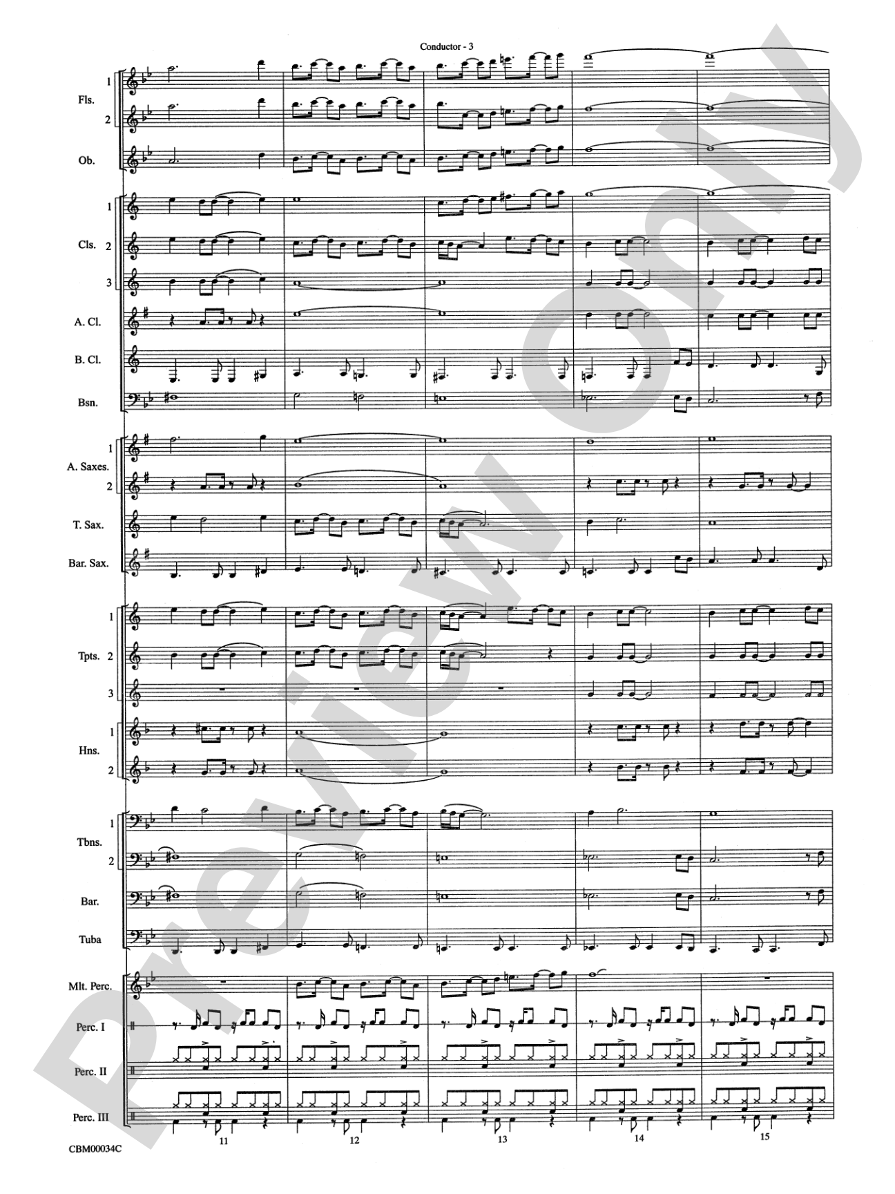 Dancing Queen: Concert Band Conductor Score & Parts
