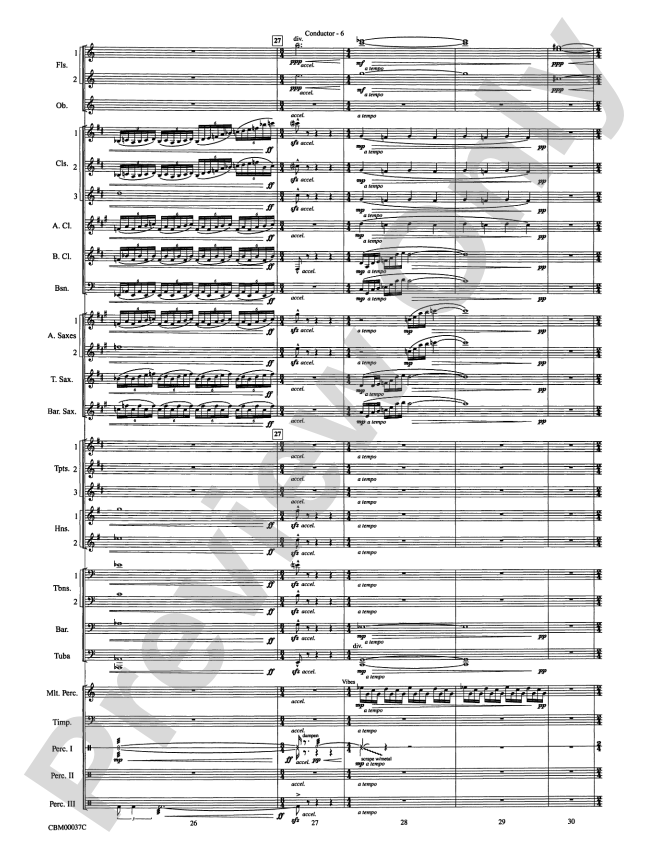 The Perfect Storm (from the Warner Bros. Motion Picture): Score