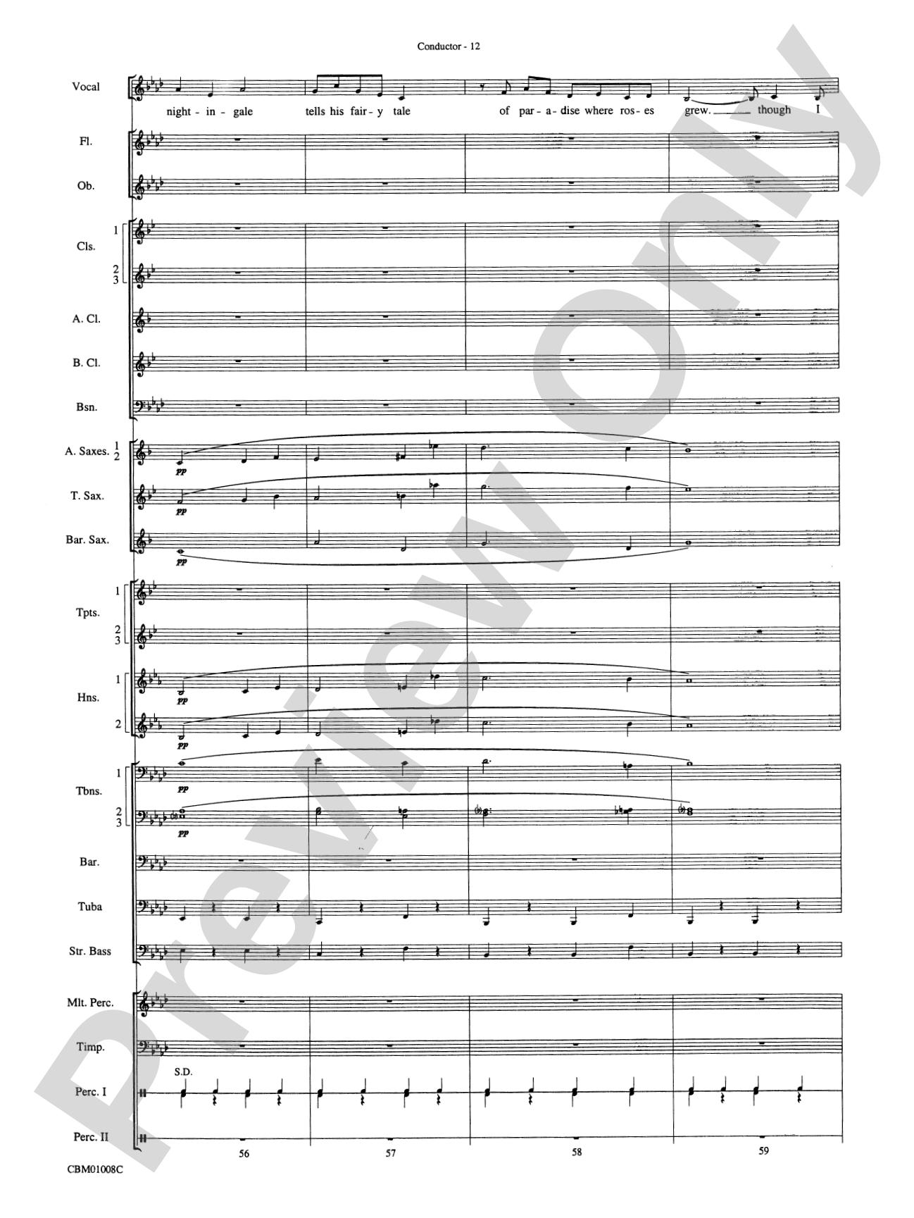Star Dust: Concert Band Conductor Score & Parts