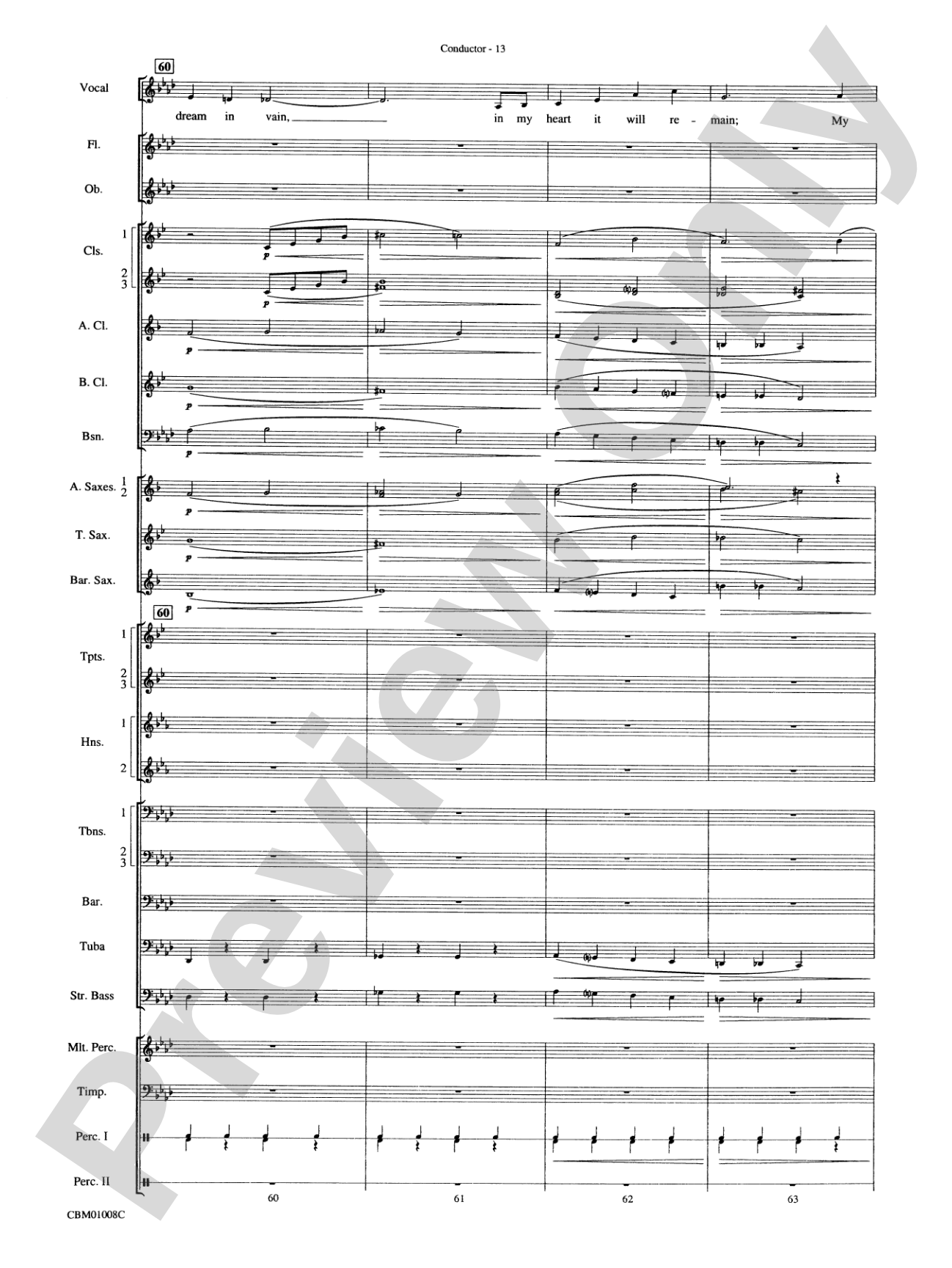 Star Dust: Concert Band Conductor Score & Parts