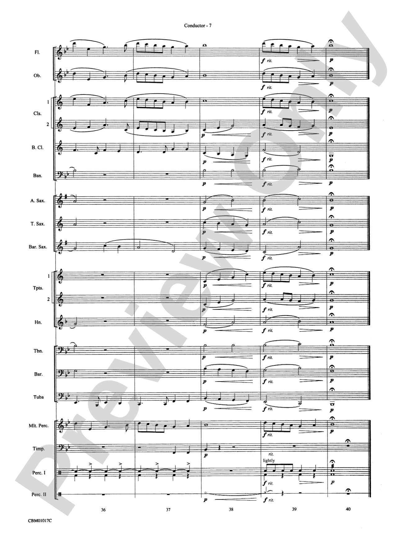 Have Yourself a Merry Little Christmas: Concert Band Conductor Score & Parts