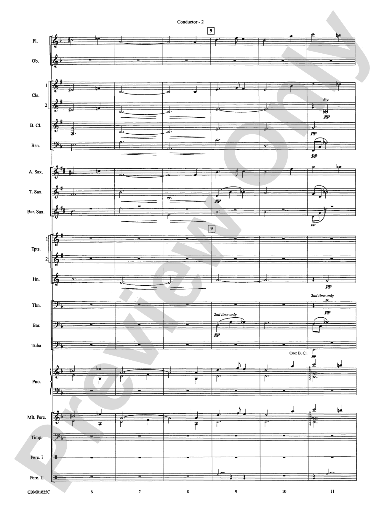 Hedwig's Theme (from Harry Potter): Concert Band Conductor Score & Parts