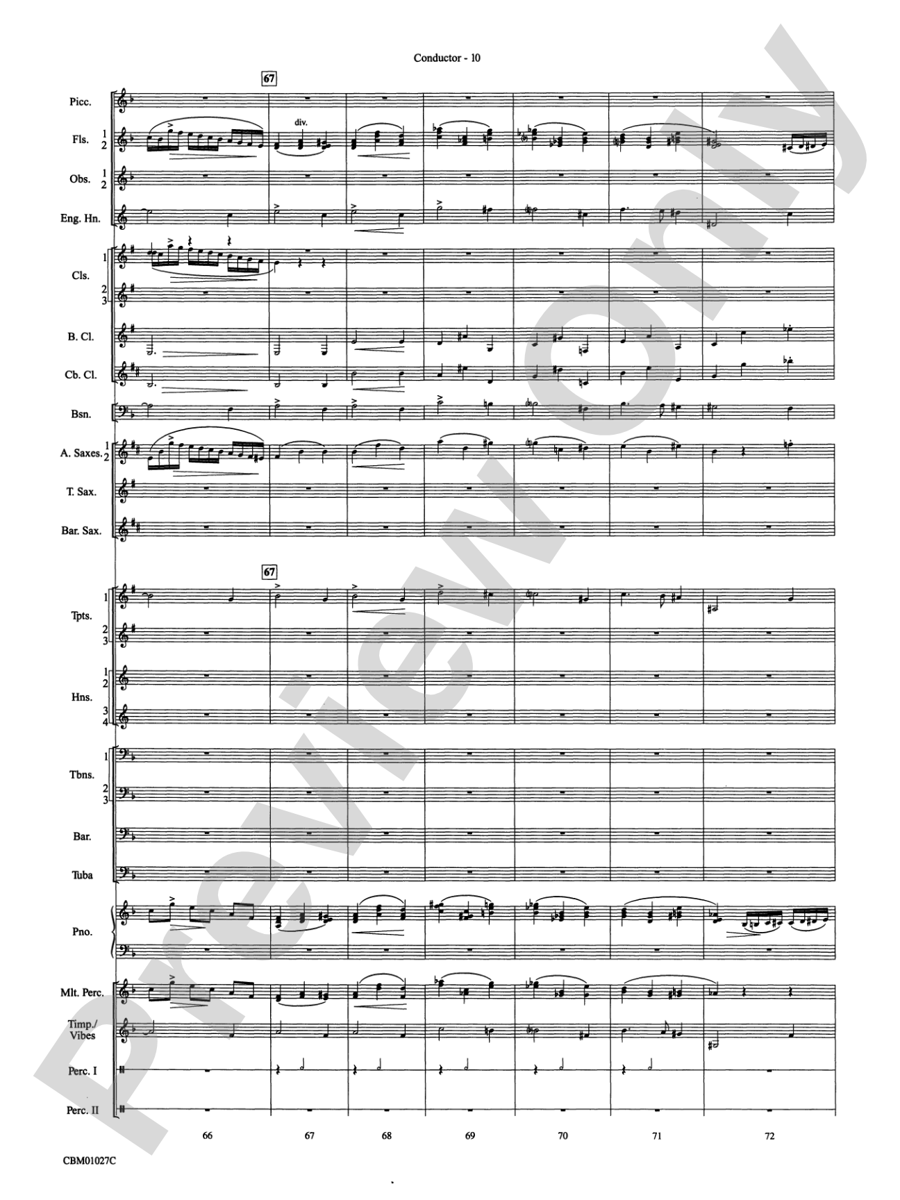Harry Potter Symphonic Suite: Concert Band Conductor Score & Parts
