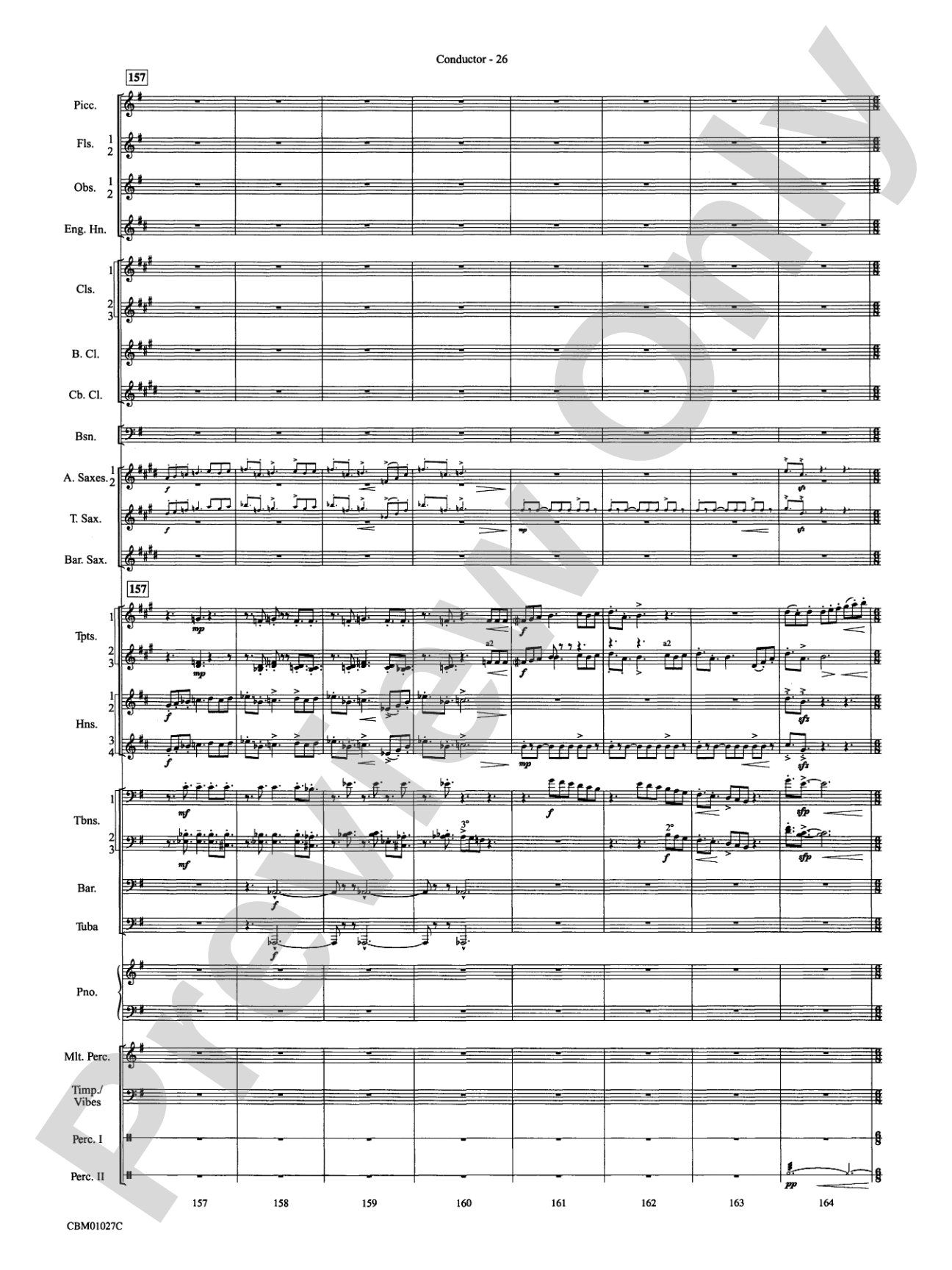 Harry Potter Symphonic Suite: Concert Band Conductor Score & Parts