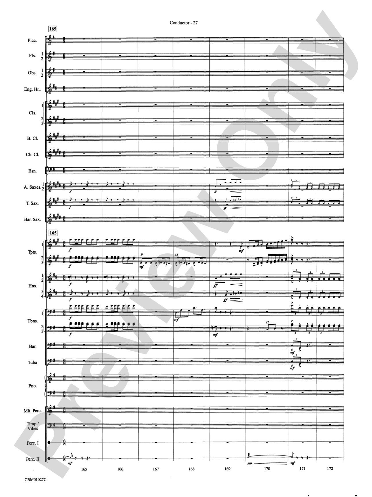 Harry Potter Symphonic Suite: Concert Band Conductor Score & Parts