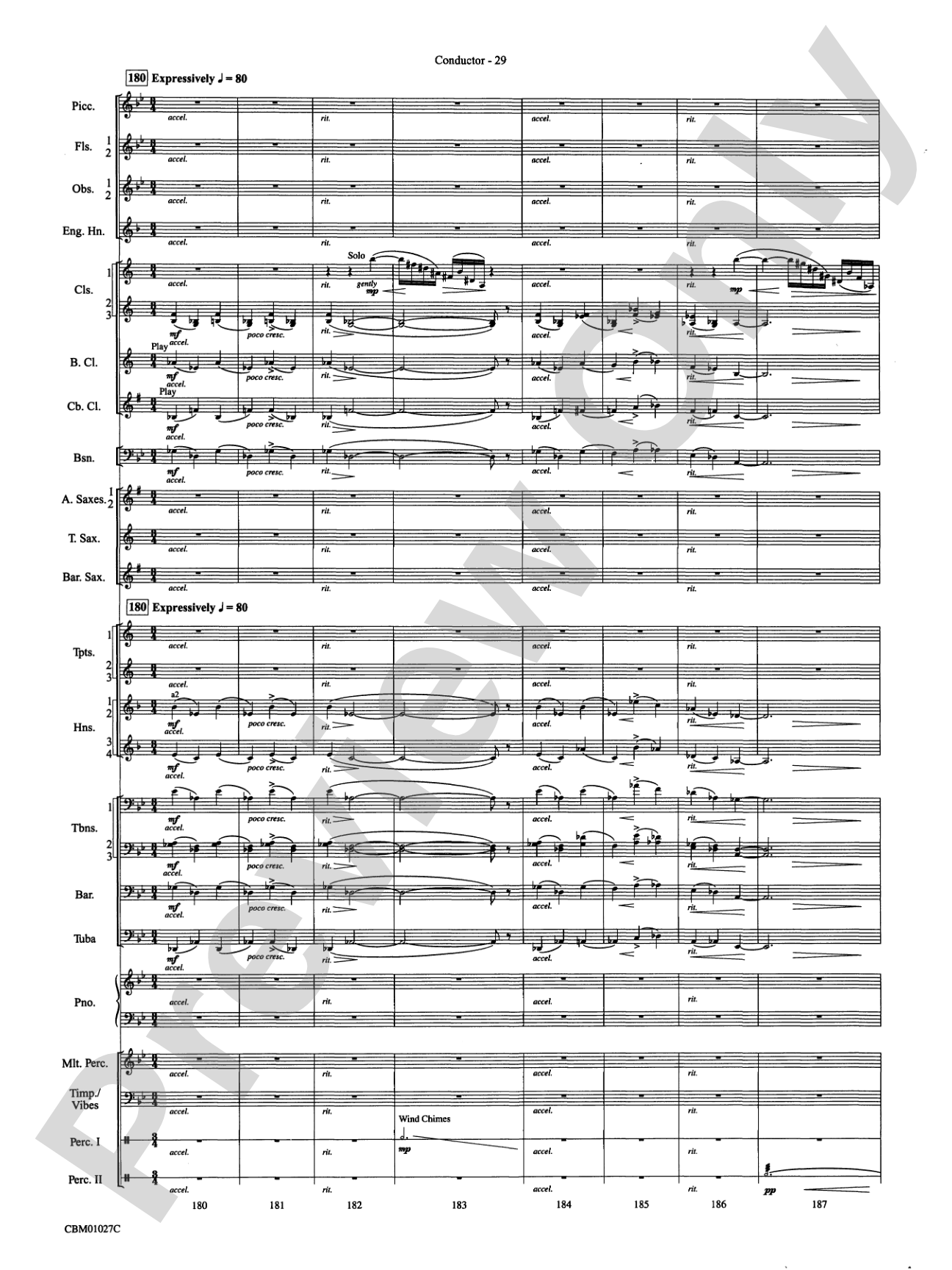 Harry Potter Symphonic Suite: Concert Band Conductor Score & Parts