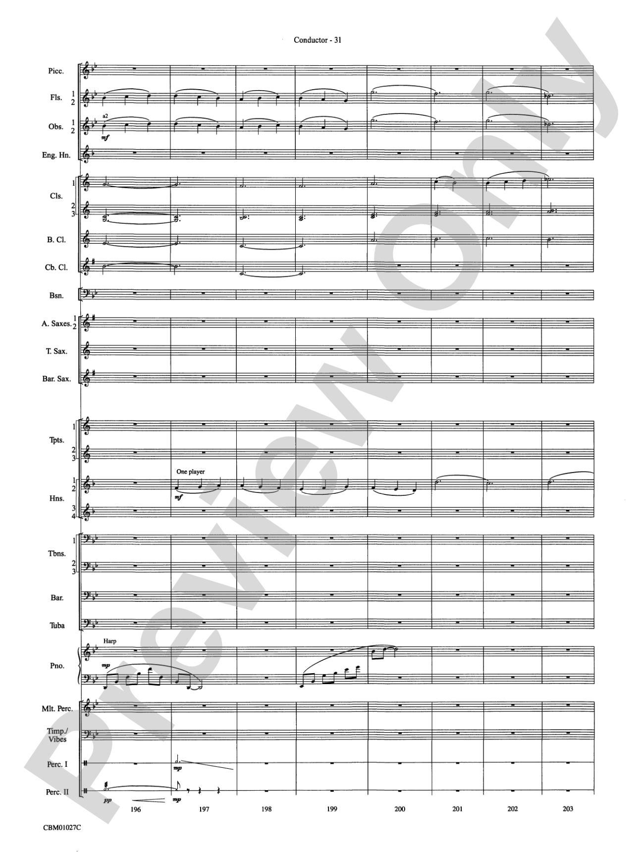 Harry Potter Symphonic Suite: Concert Band Conductor Score & Parts