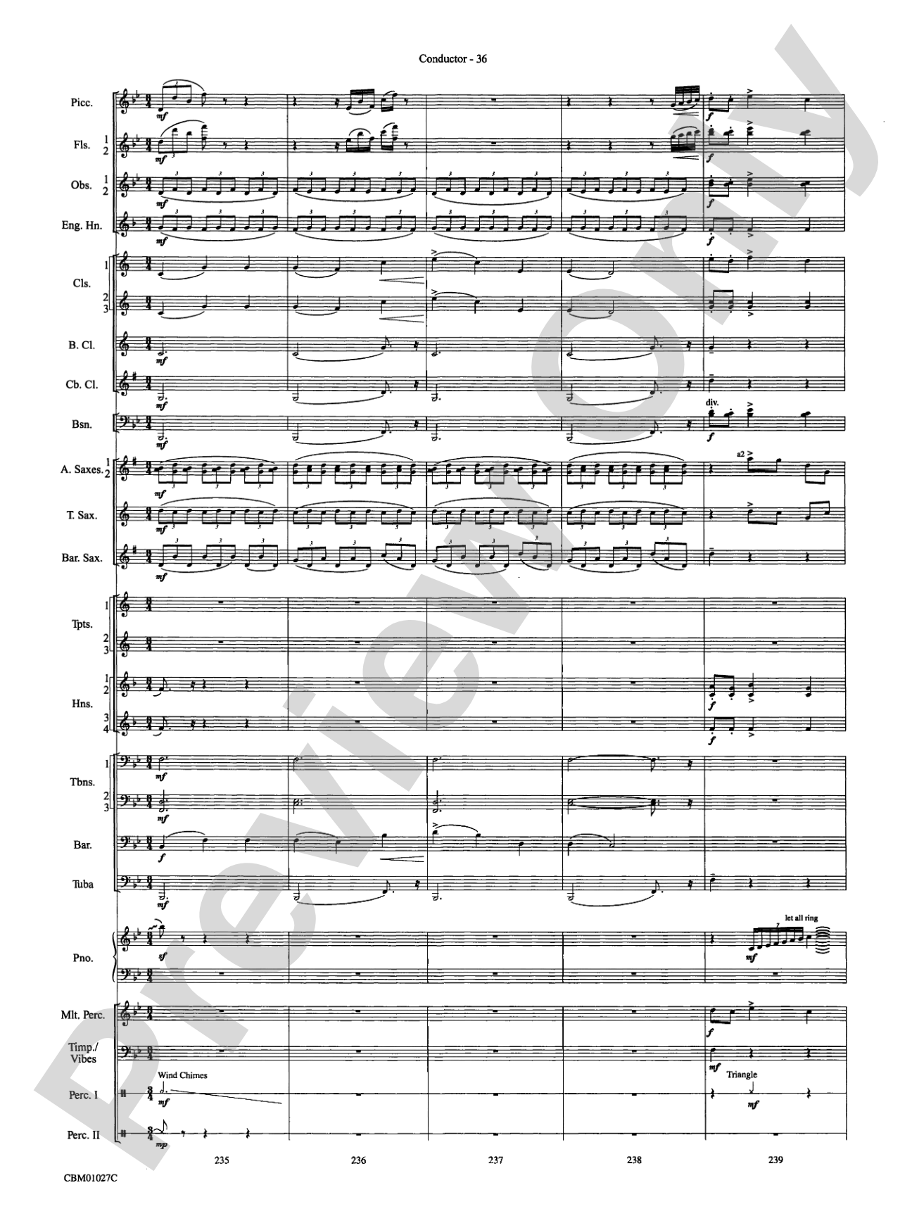 Harry Potter Symphonic Suite: Concert Band Conductor Score & Parts