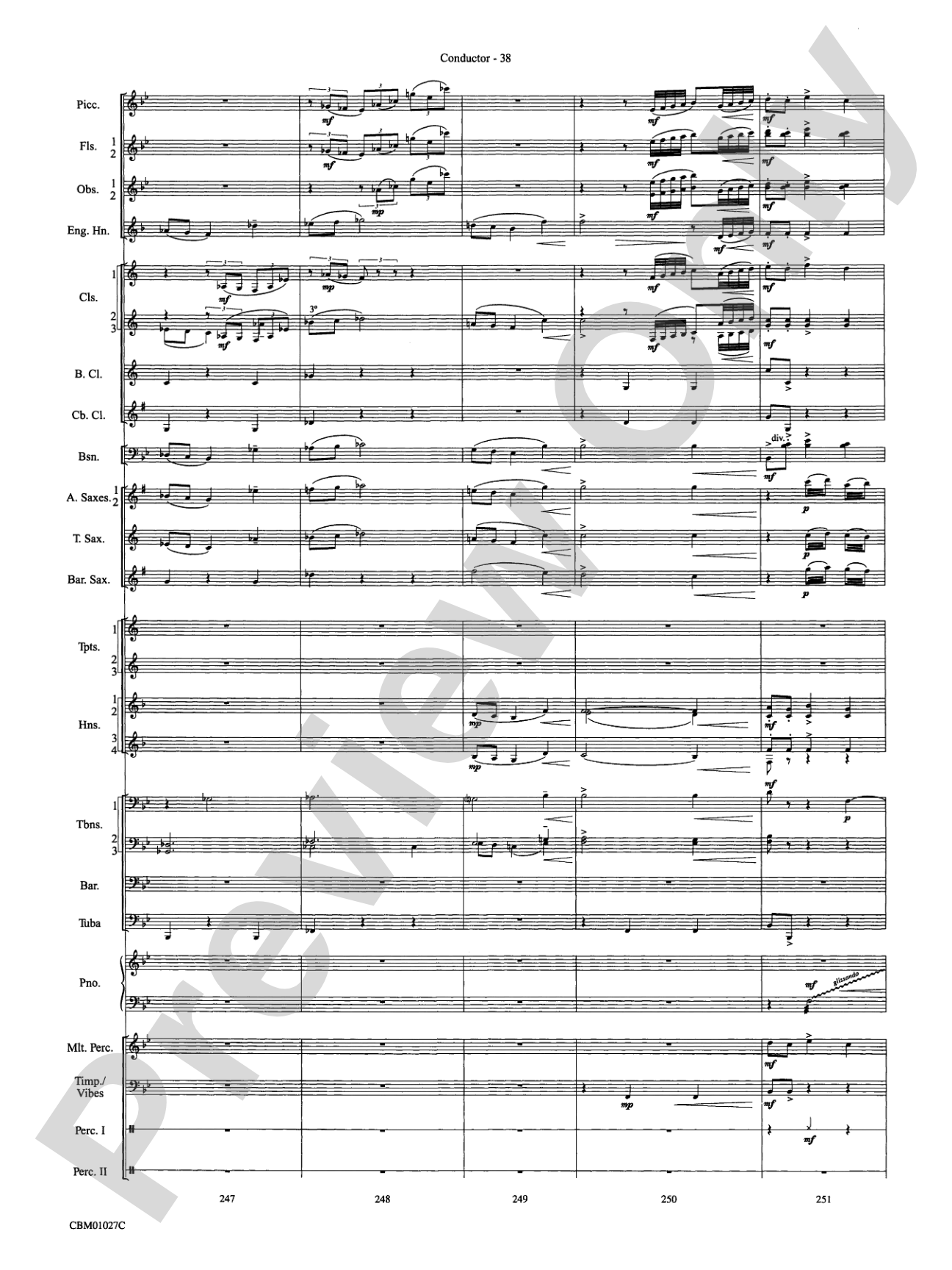 Harry Potter Symphonic Suite: Concert Band Conductor Score & Parts