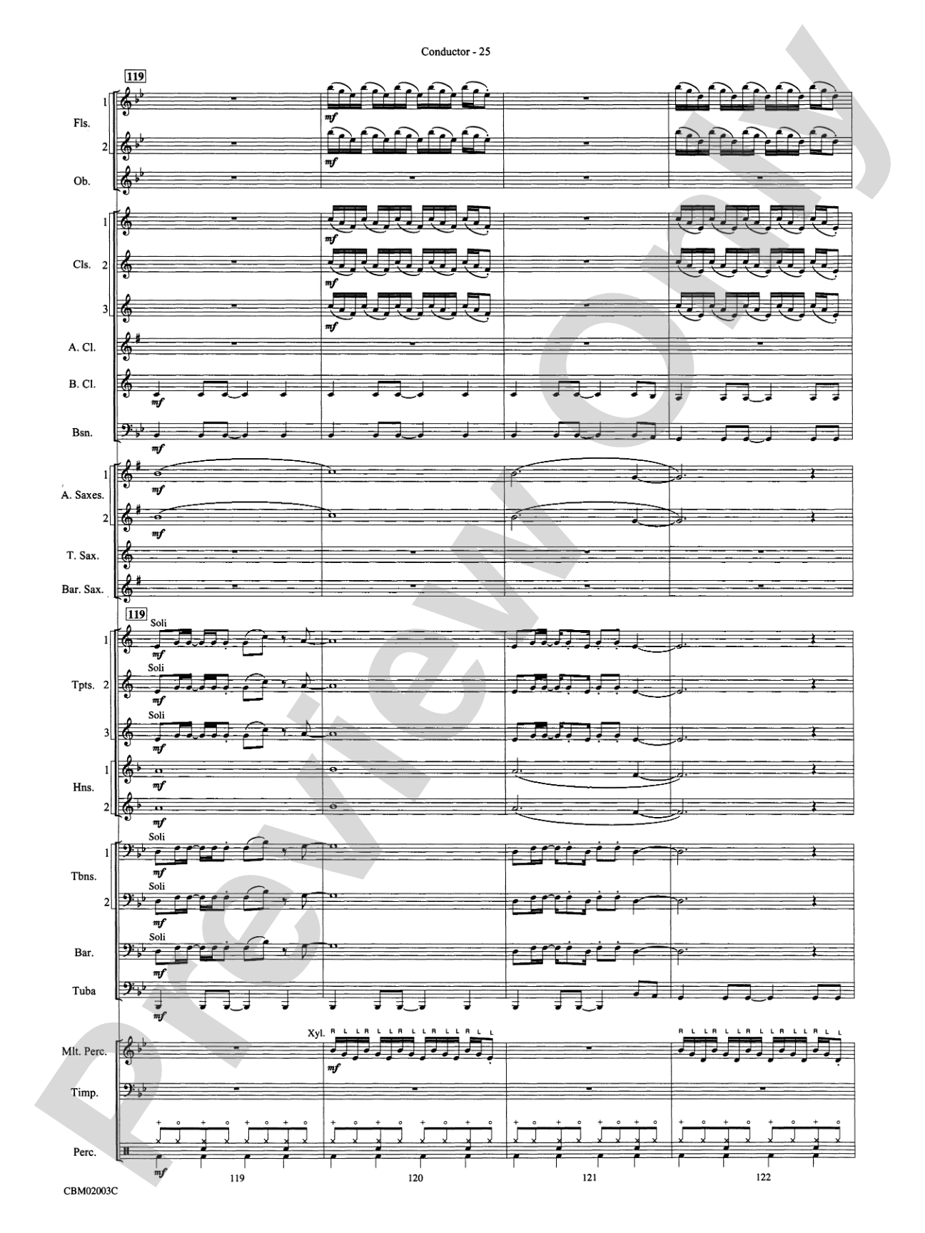 Mamma Mia! -- Highlights from the Broadway Musical: Concert Band Conductor Score & Parts