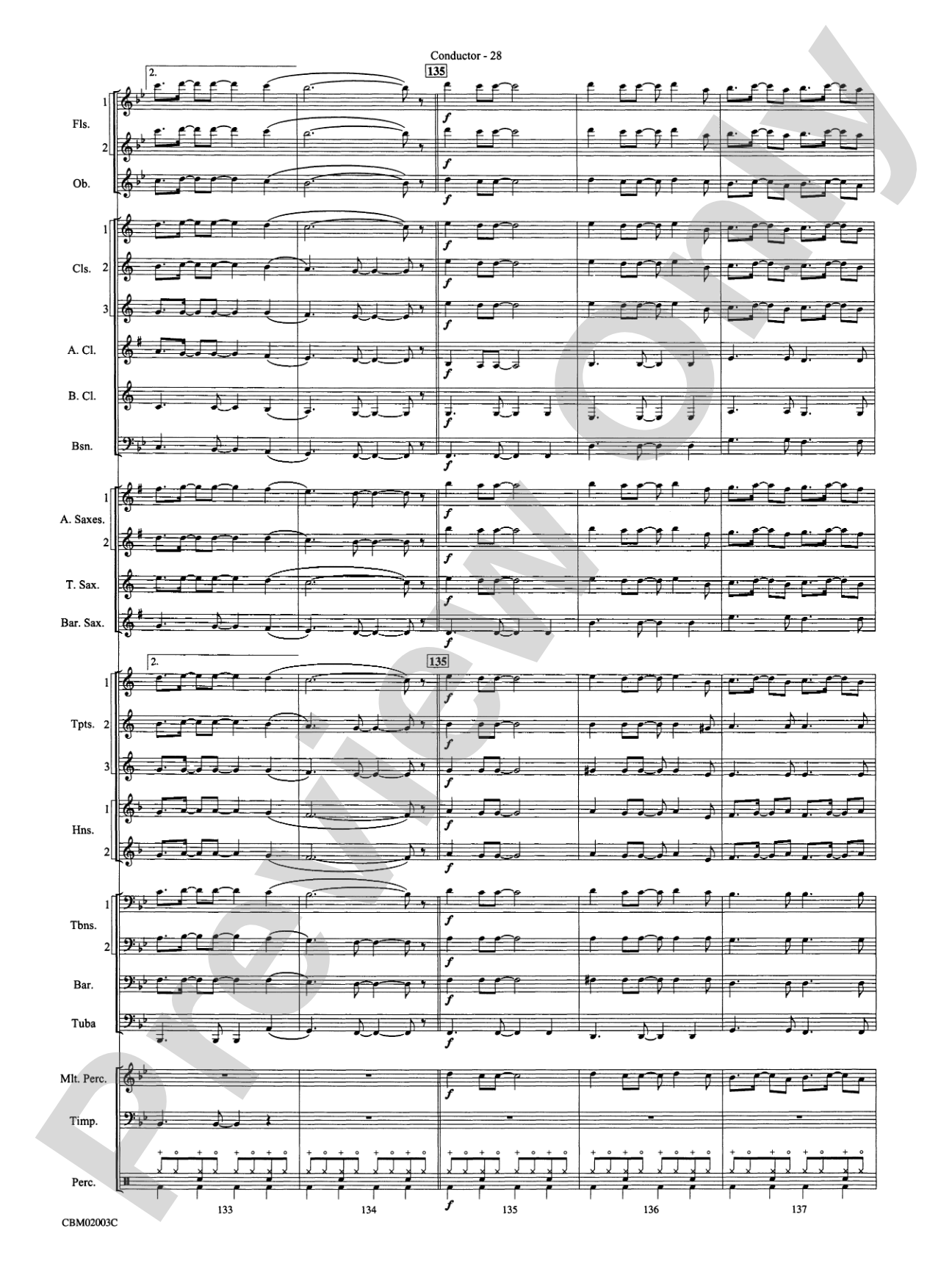 Mamma Mia! -- Highlights from the Broadway Musical: Concert Band Conductor Score & Parts