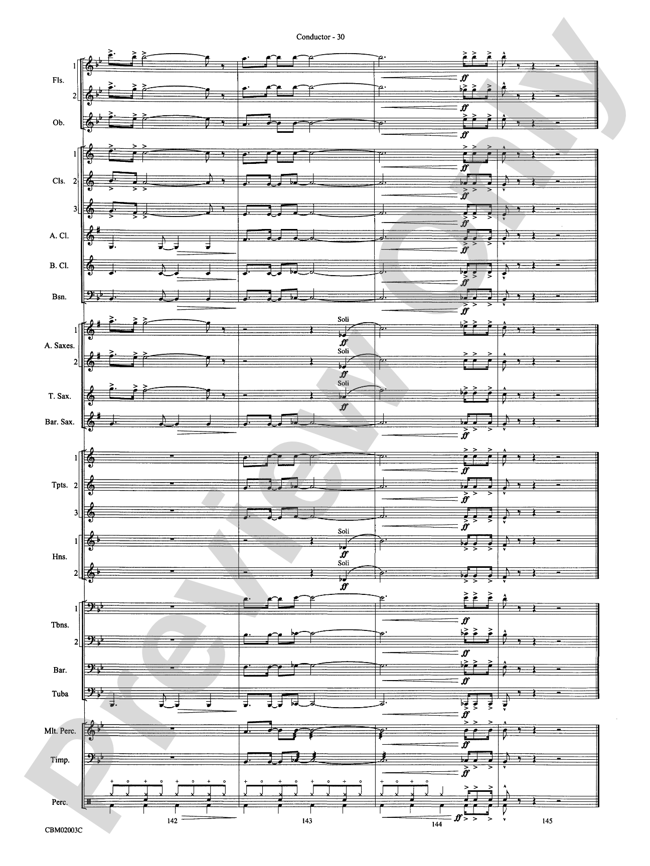 Mamma Mia! -- Highlights from the Broadway Musical: Concert Band Conductor Score & Parts