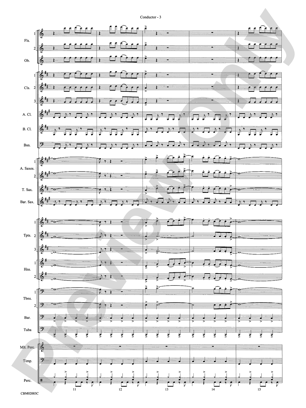 Mamma Mia! -- Highlights from the Broadway Musical: Concert Band Conductor Score & Parts