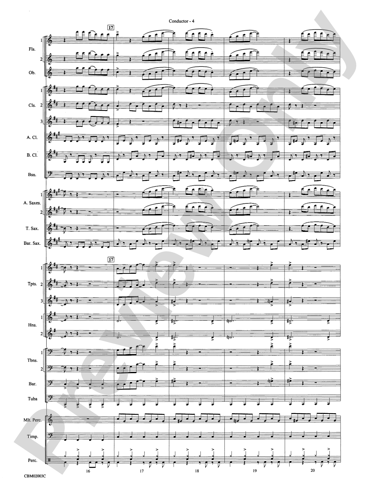 Mamma Mia! -- Highlights from the Broadway Musical: Concert Band Conductor Score & Parts
