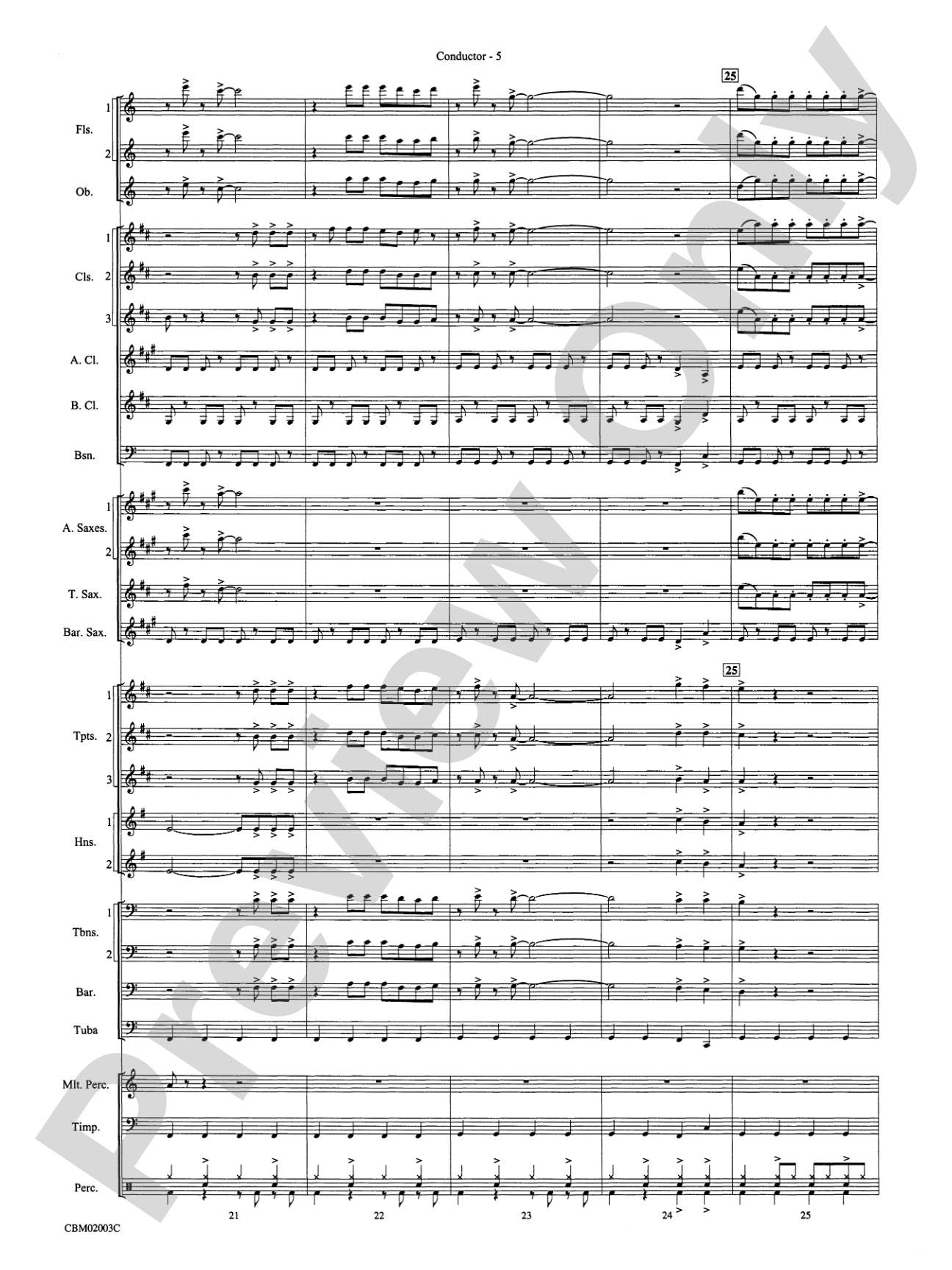 Mamma Mia! -- Highlights from the Broadway Musical: Concert Band Conductor Score & Parts